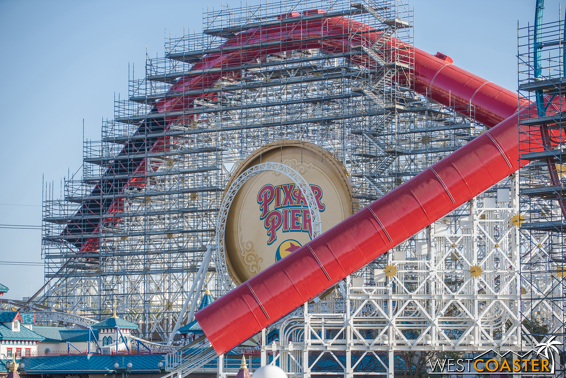 Here are a few close-up’s of the Incredicoaster. 