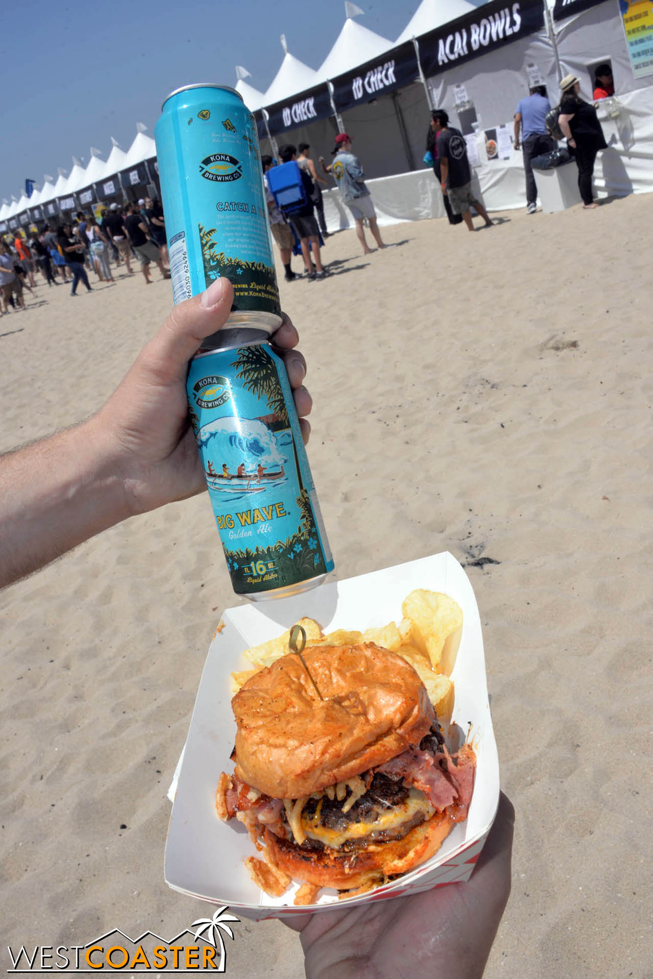 Yes, they made the brave sacrifice to consume delicious beer and tasty burgers for the sake of this post.
