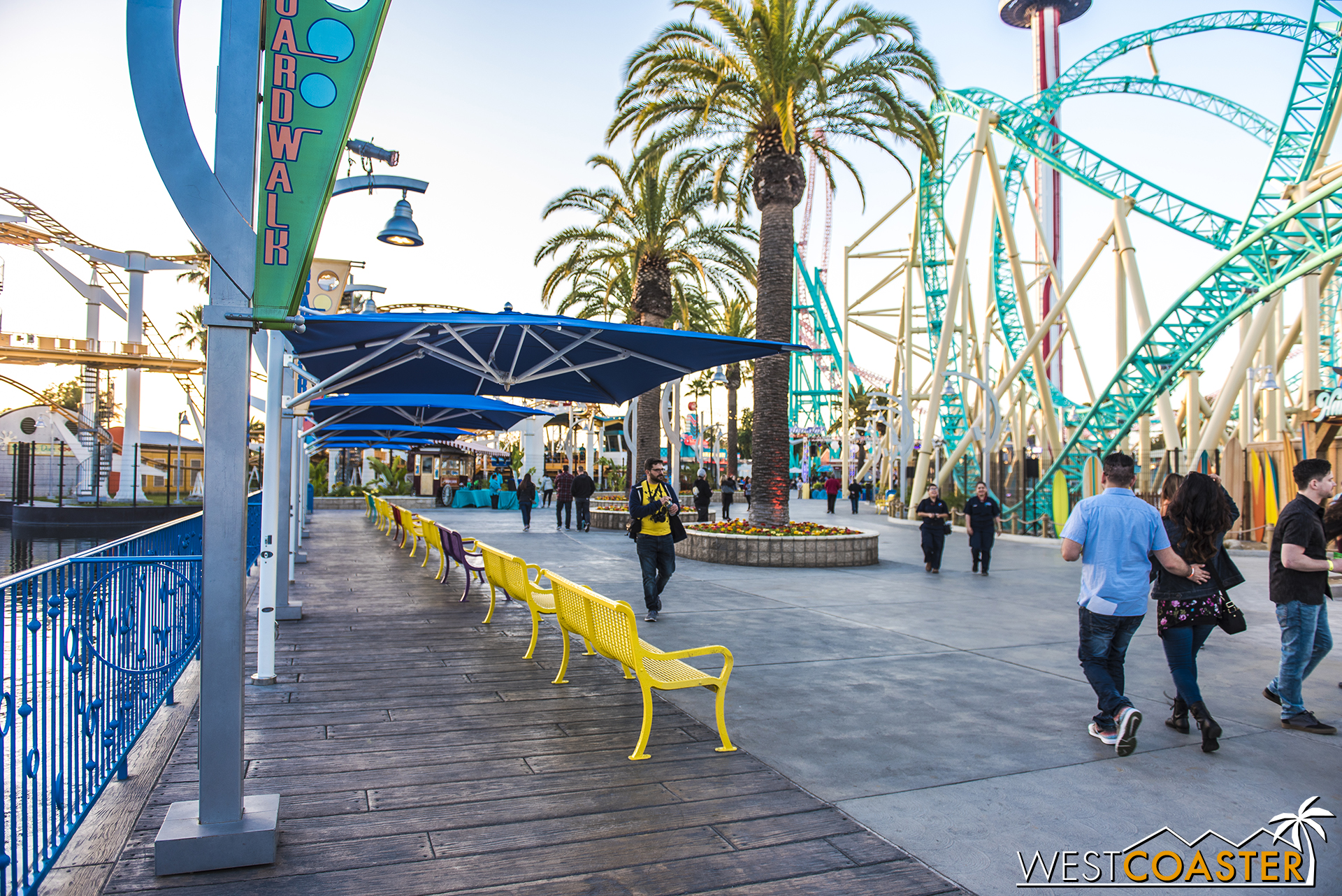  The Boardwalk has largely reopened up, however, and it looks great. 