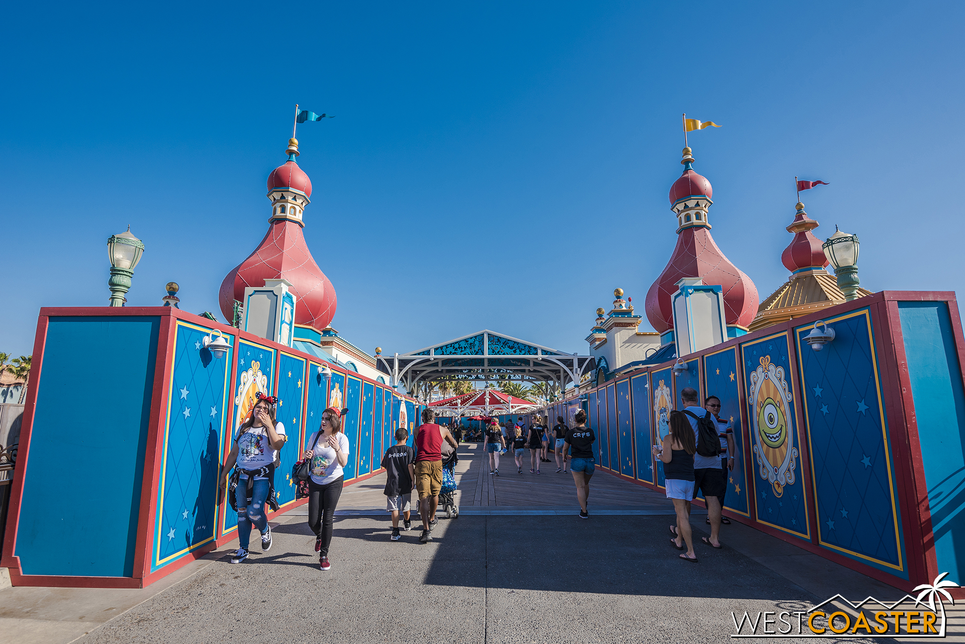  Here is the portal into a land so incomprehensibly put together it feels like they had the lead designer of the stupid Fallon ride at Universal Orlando consult.  