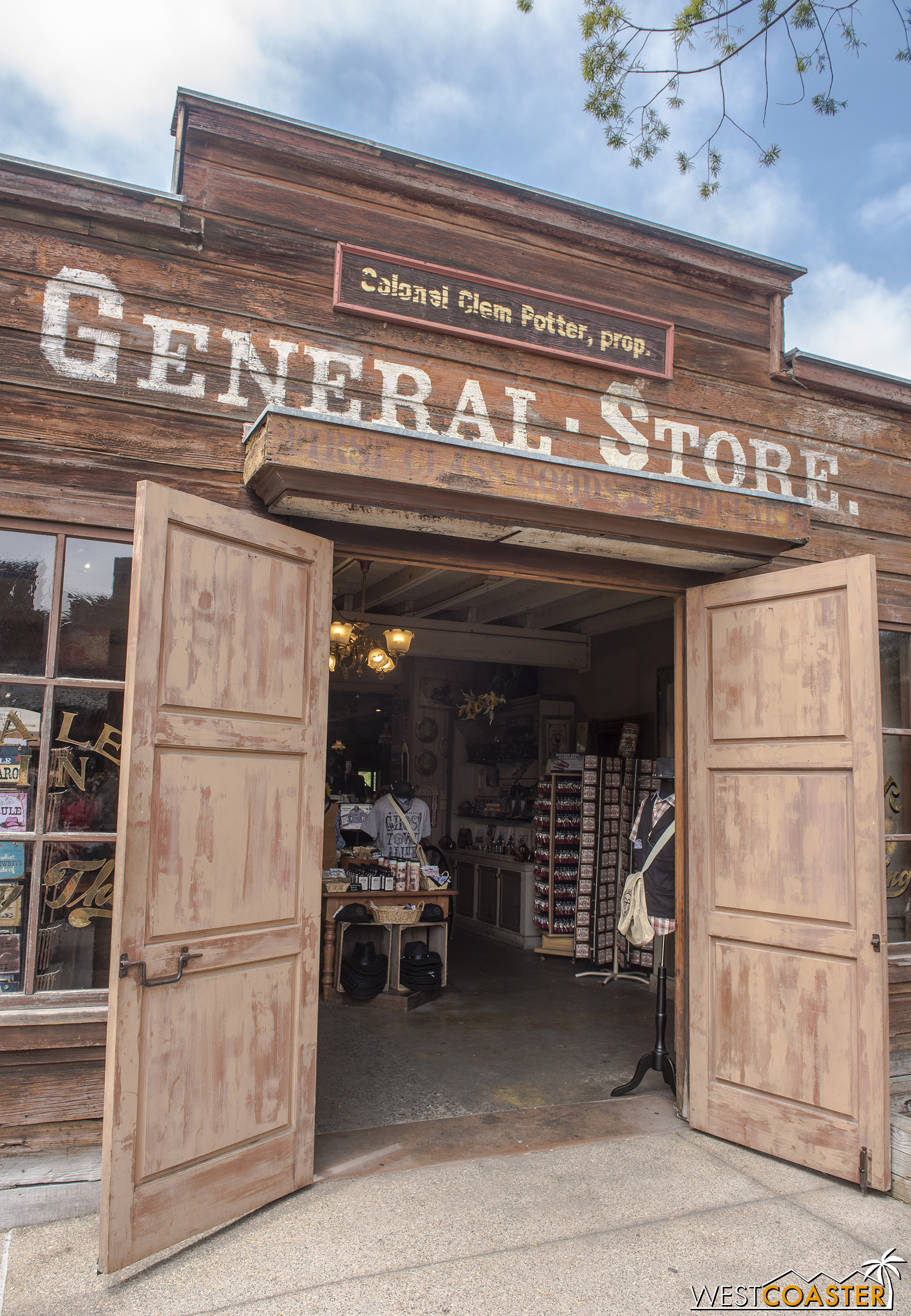  The General Store is home to a new character for the 2018 Ghost Town Alive!  It’s also an actual store, like usual. 