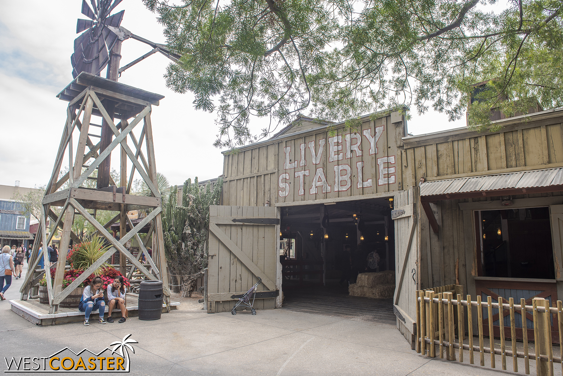  The Livery Stable is open to guests as well but sometimes becomes the scene of some sort of interaction with a Ghost Town Alive! cast member. 