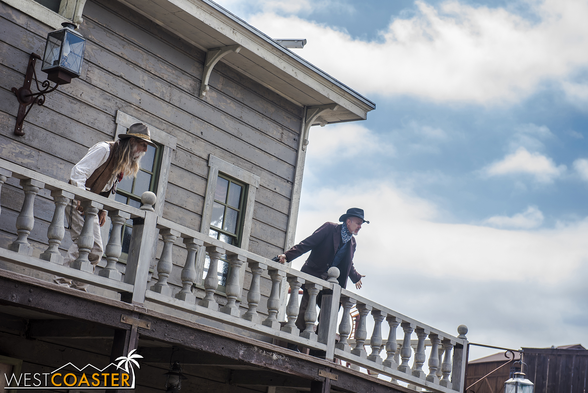  When the posse arrives at the Calico Saloon, they find the entire Mayfield clan there! 