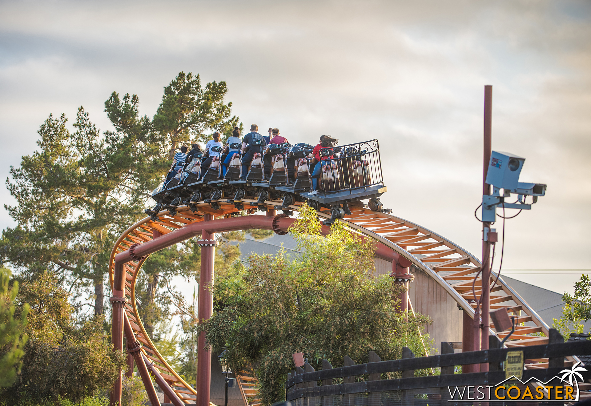  The coaster that ends just as it gets exciting. 