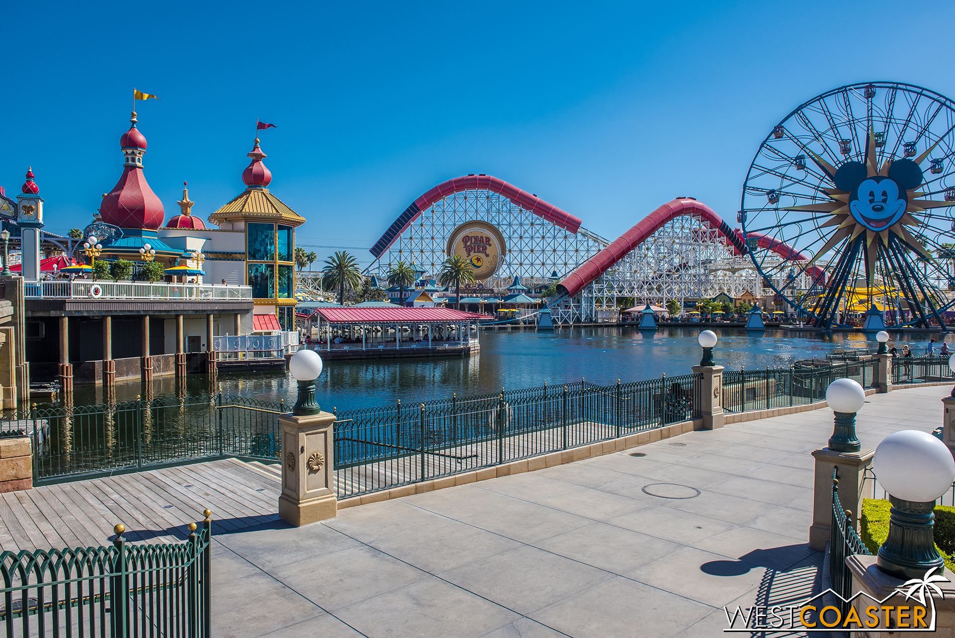 Disneyland Resort Update Pixar Pier Premieres Partially Westcoaster - scuba diving paradise in theme park tycoon 2 roblox
