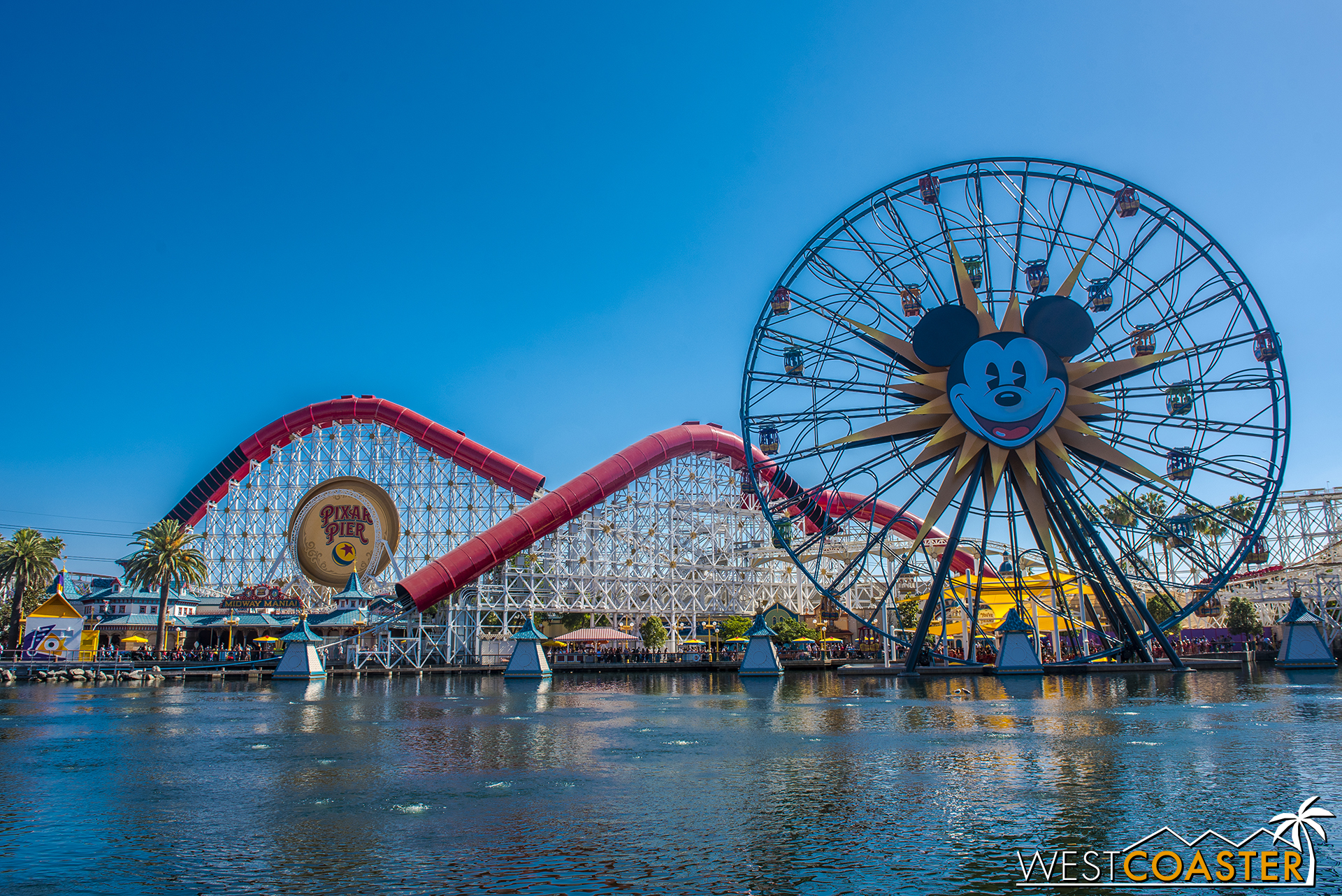  The Incredicoaster and the Pixar Pal-A-Round. 