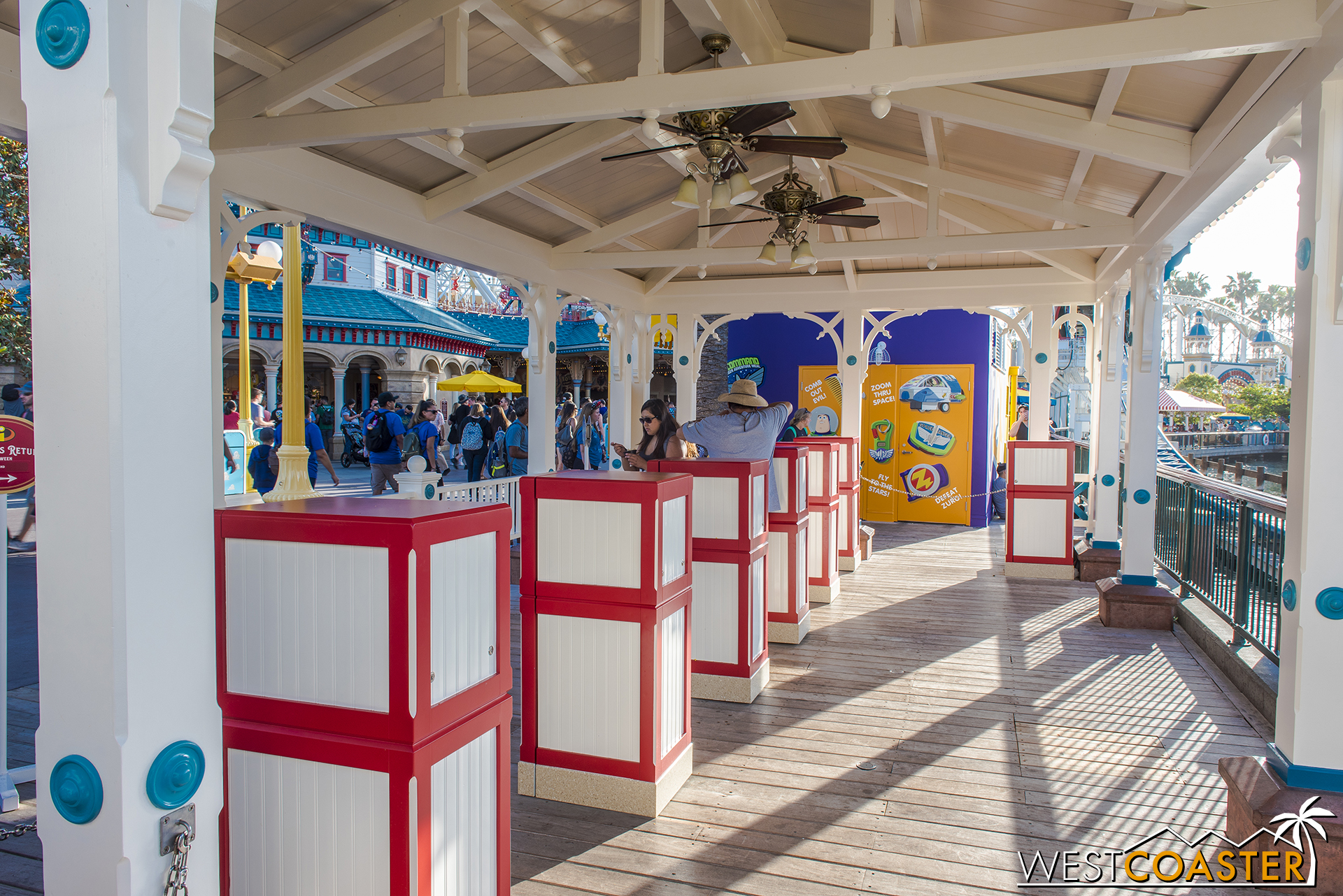  Fastpasses for Toy Story and the Incredicoaster can be obtained here. 