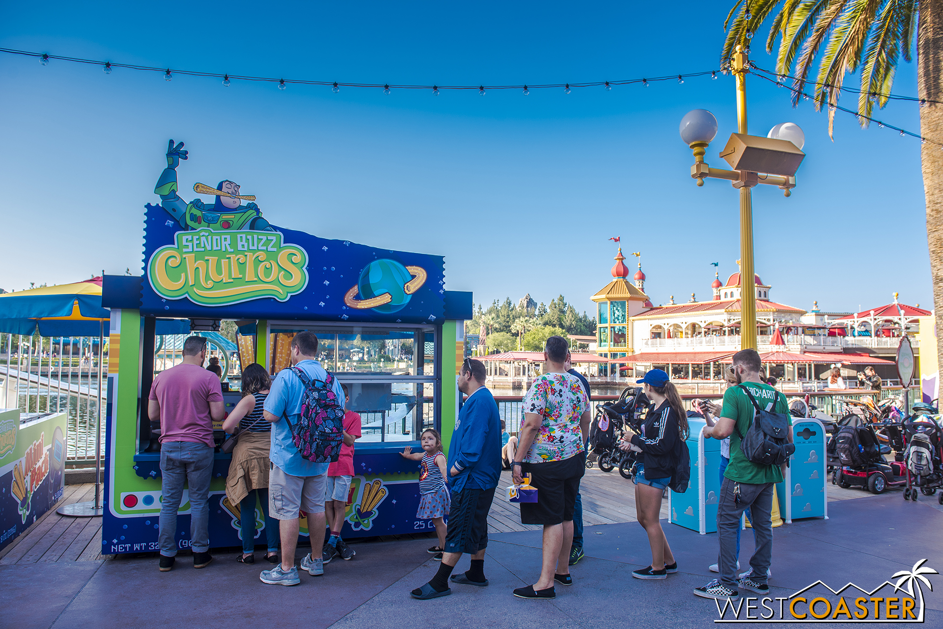  Also, guests can get churros.  Because it’s Disney.  You gotta get a churro. 