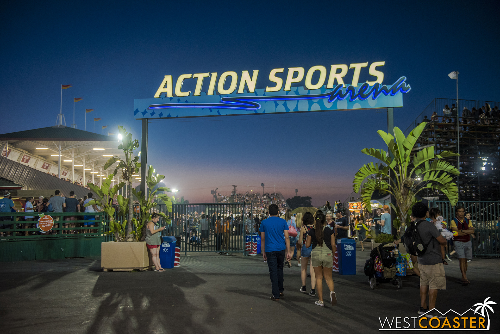  In the Livestock area, the Action Sports Arena also hosts live entertainment in the form of motorcross races, demolition derbies, and other high adrenaline shows. 