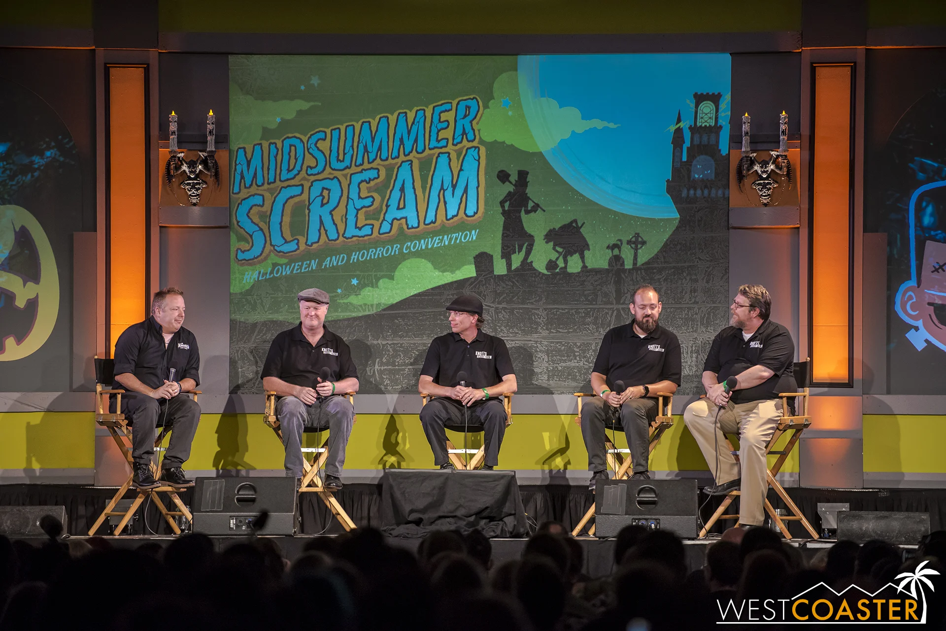 The Knott's Scary Farm panel spoke about bringing new levels of immersive activity and unadvertised show moments to last year's Scary Farm and introduced a bit of what to expect for this year.