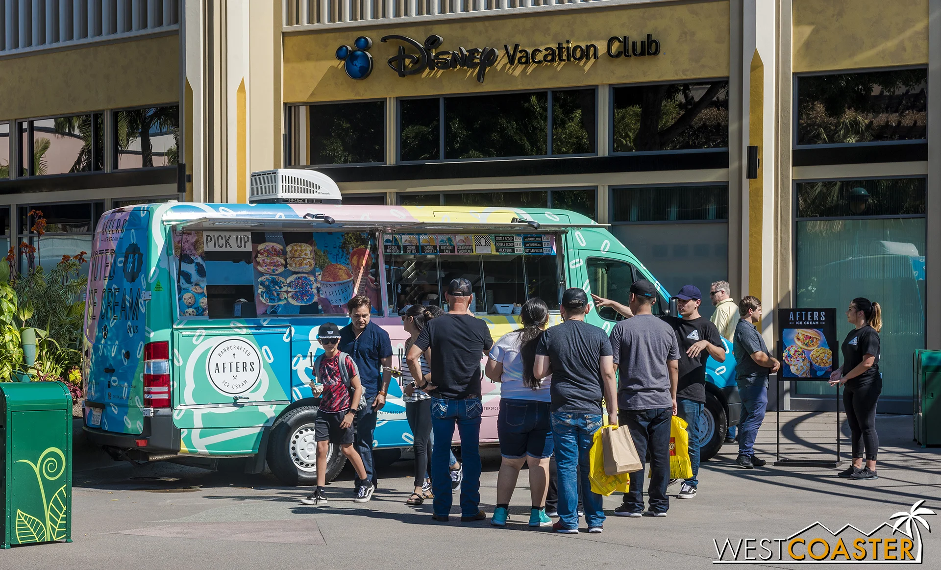 An Afters truck is parked here. I’m surprised they didn’t get a Salt & Straw truck as a preview of what’s to come.