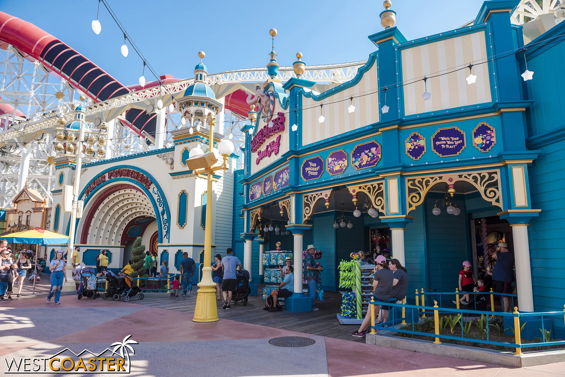 The colors look great. Very inviting and fun.