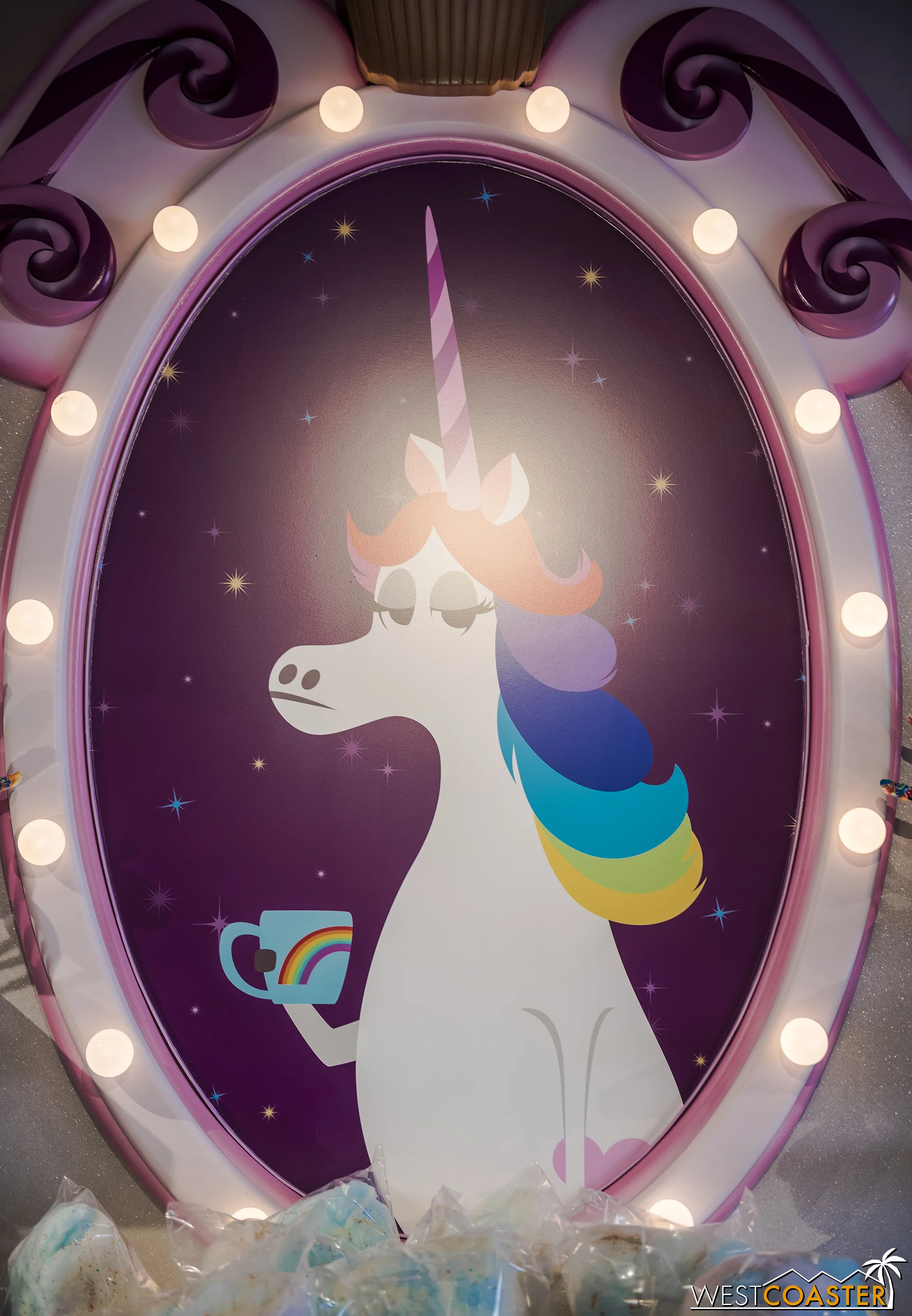 Unimpressed unicorn is unimpressed.