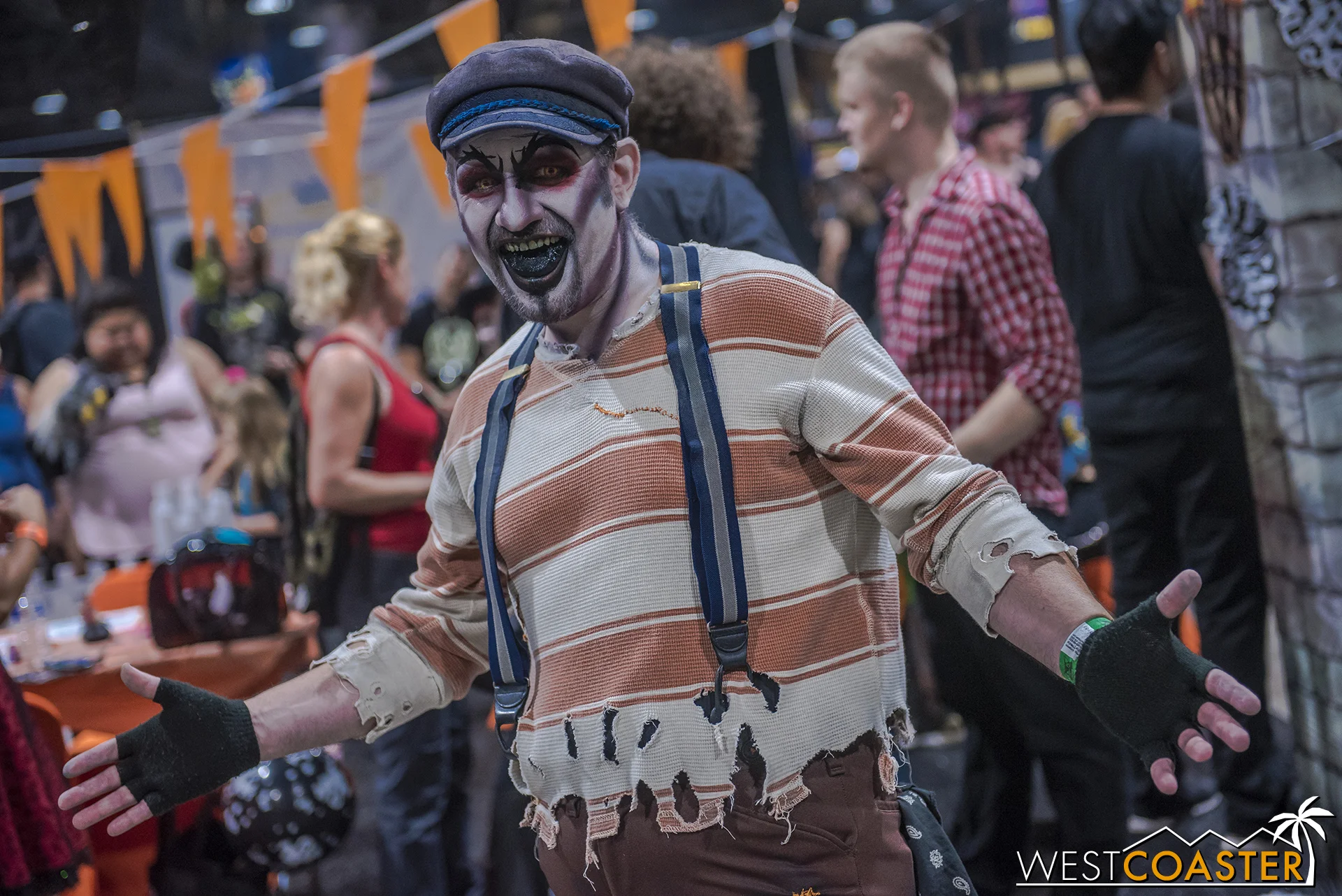 Mudd the Magnificent was back to perform his dark brand of magic and comedy.