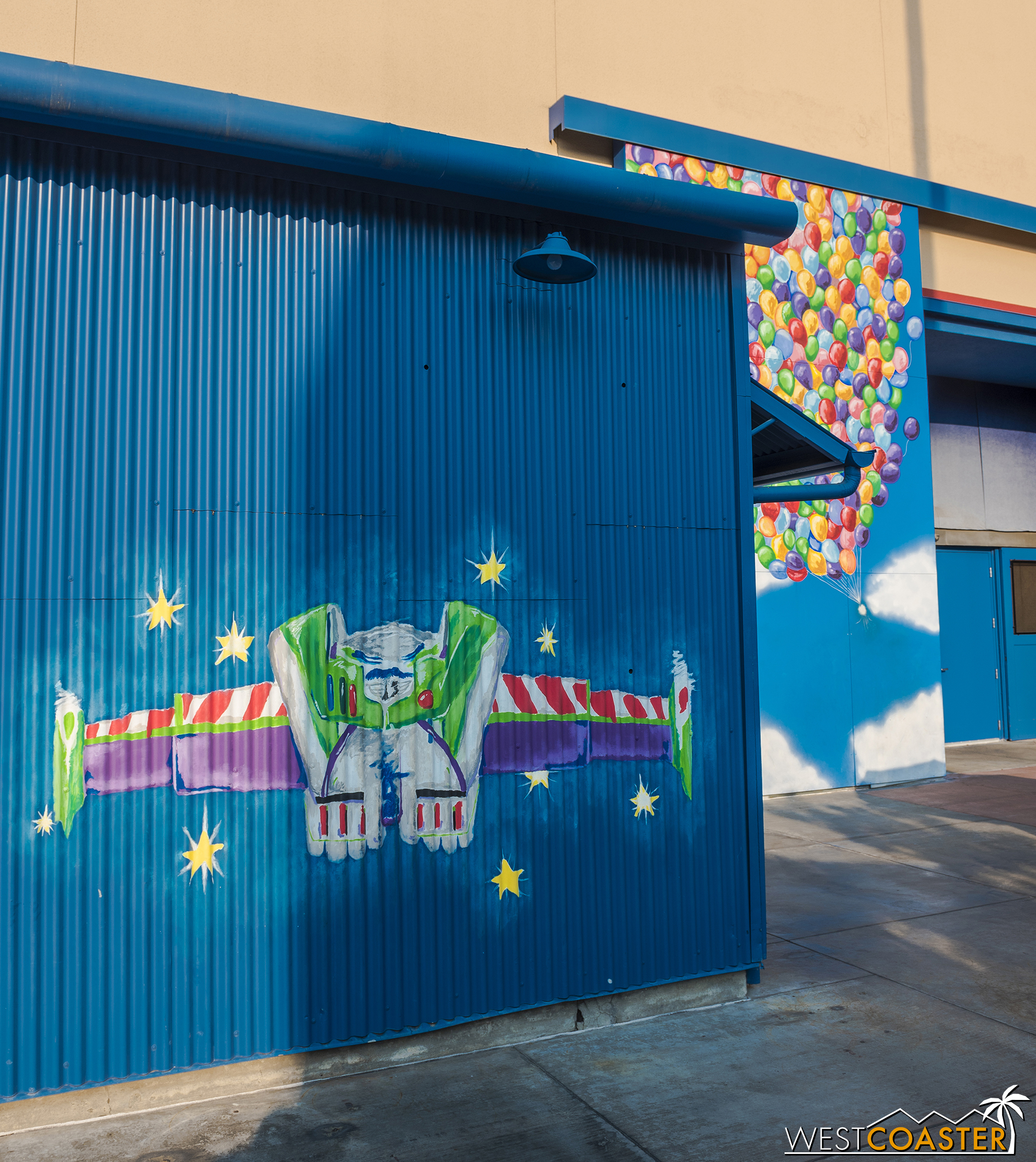  There are Instagram-friendly photo ops with fun Pixar murals for guests to pose with. 