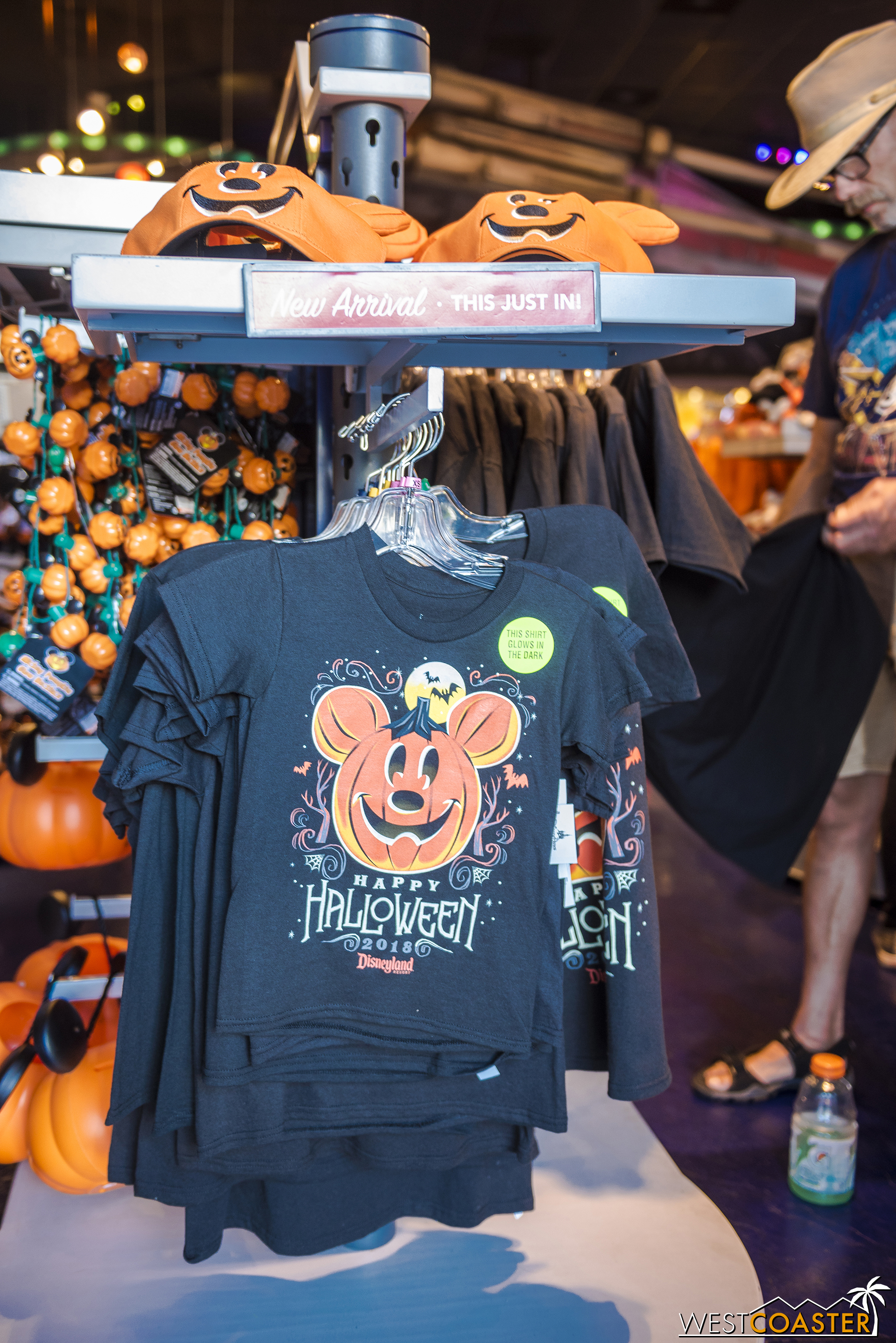  There’s even Halloween souvenirs in Tomorrowland. 