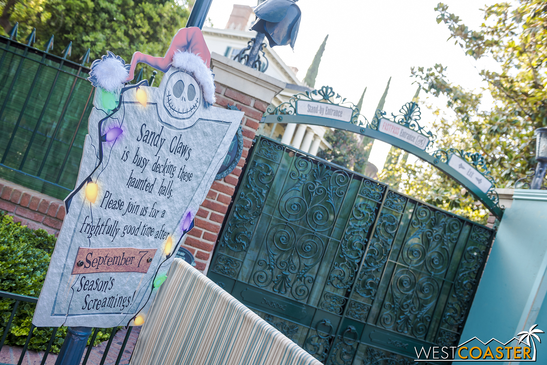  Don’t worry.  We’ll be seeing the new gingerbread house (and perhaps other new additions?) in a week and a half. 
