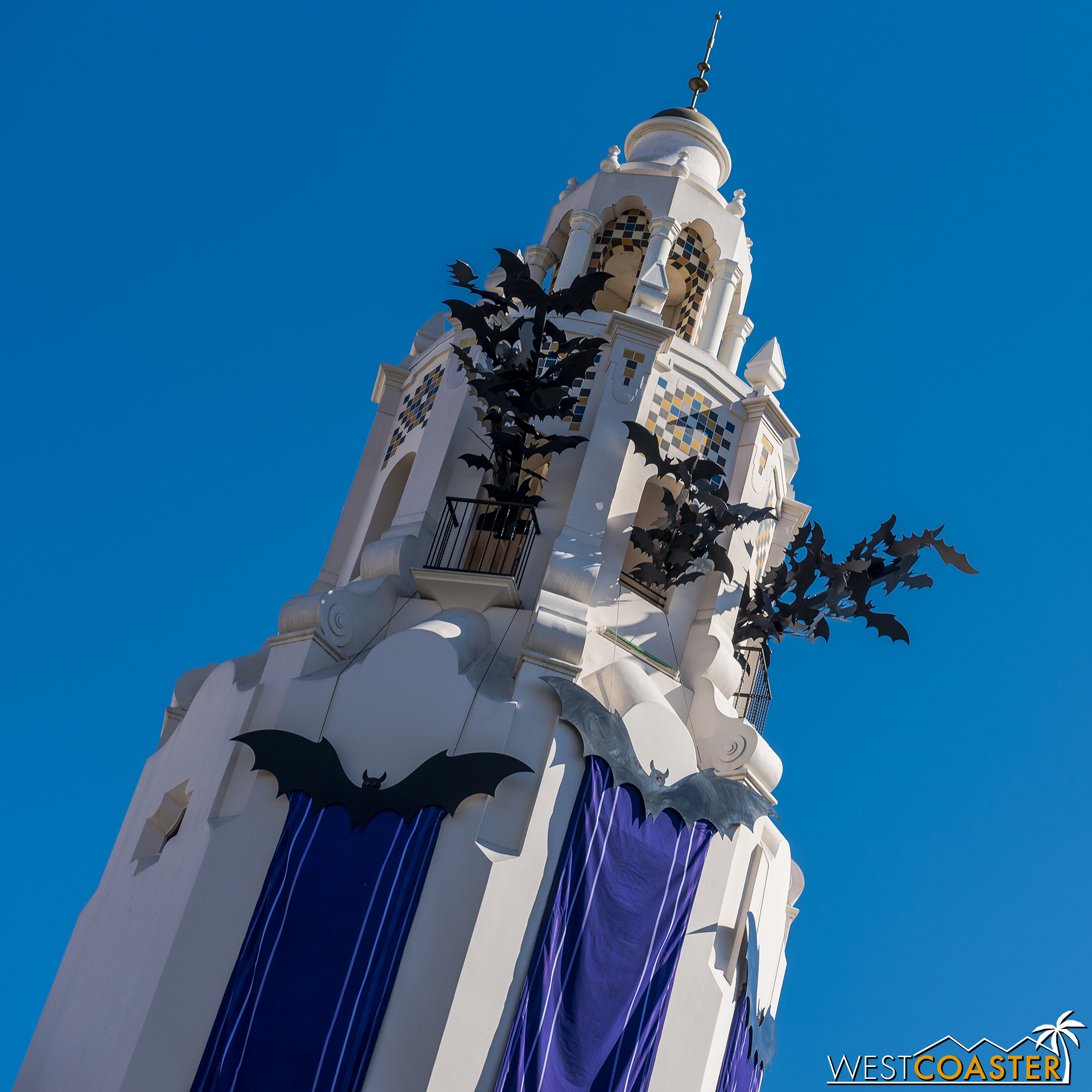  Carthay Circle Restaurant’s iconic tower is now a belfry. 