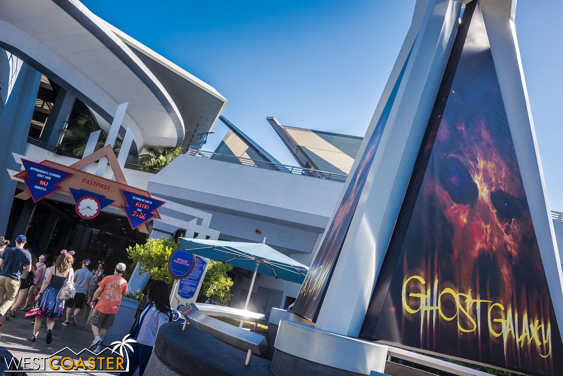  Ghost Galaxy is back, which means expect longer lines at Space Mountain than usual. 