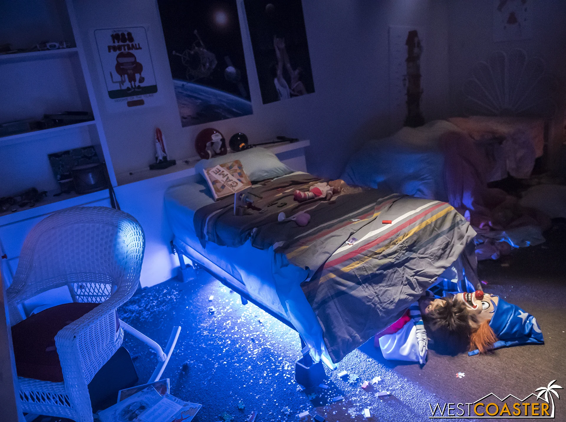 Poltergeist, a spectacle of a Horror Nights maze.