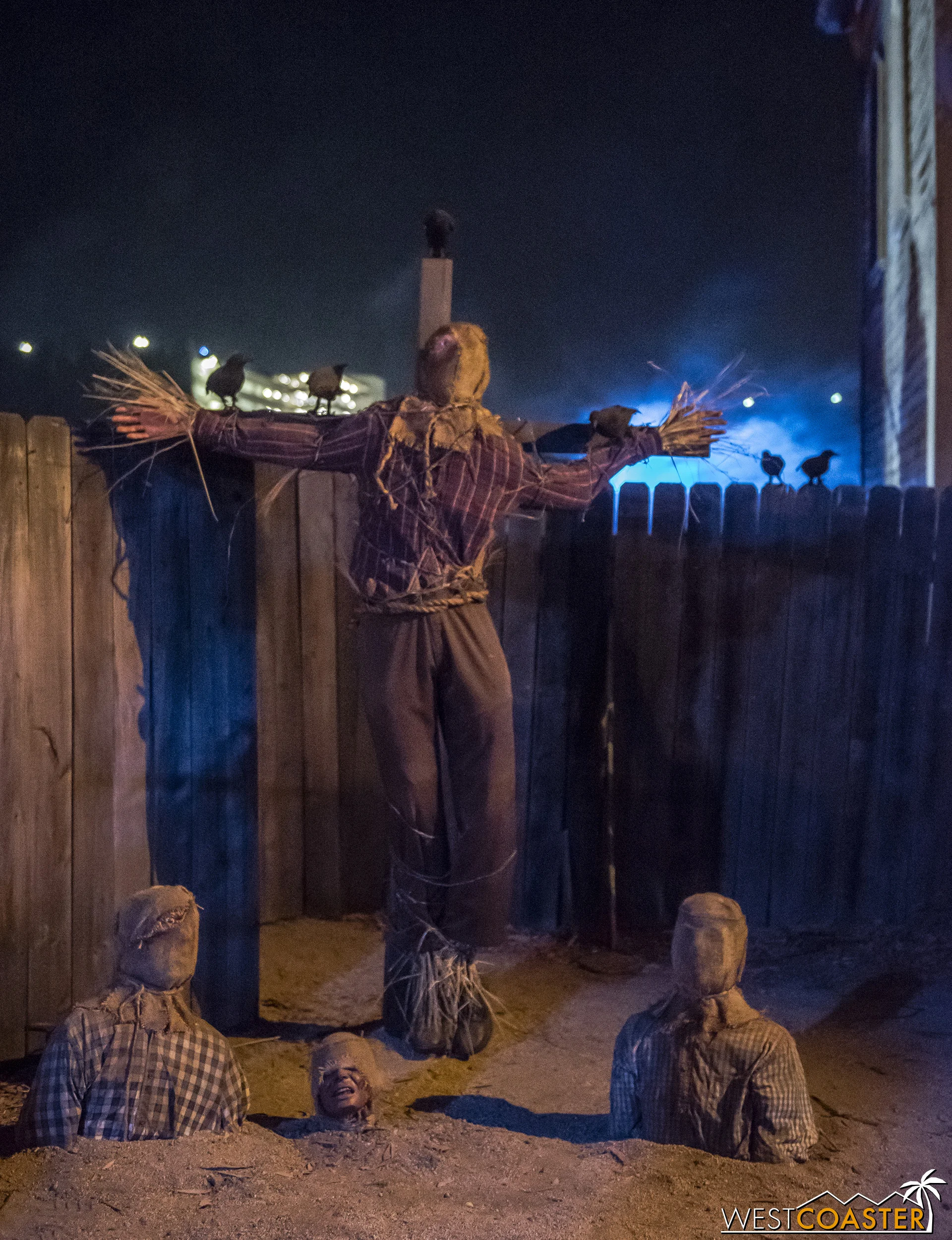 I kind of love the concept of scarecrows planting humans vs the other way around. They could have run even more with it by having the planted humans be harvested as zombies.