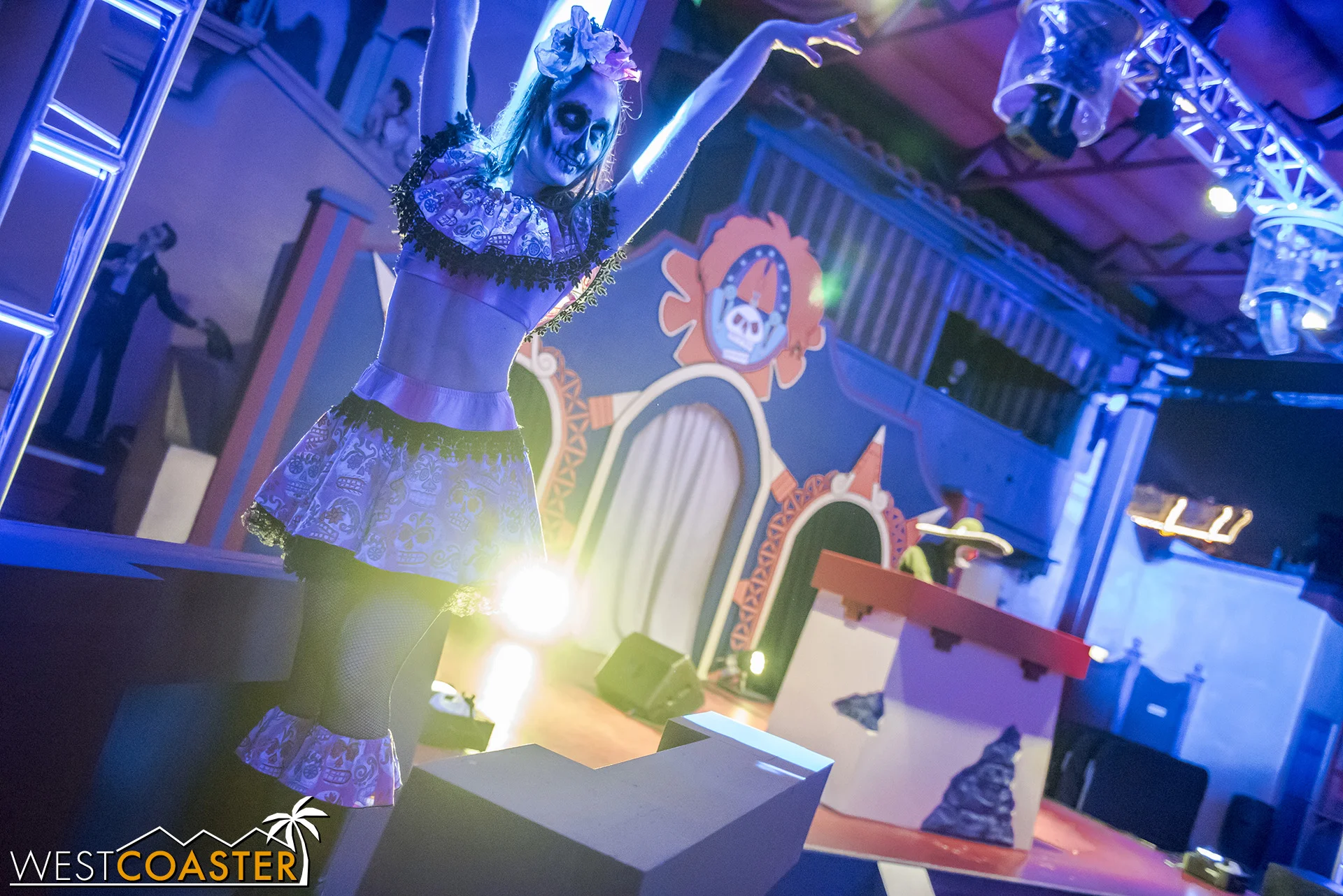 Guests who wanted to dance all night could do so at Awaken the Dead at the Fiesta Village Stage.