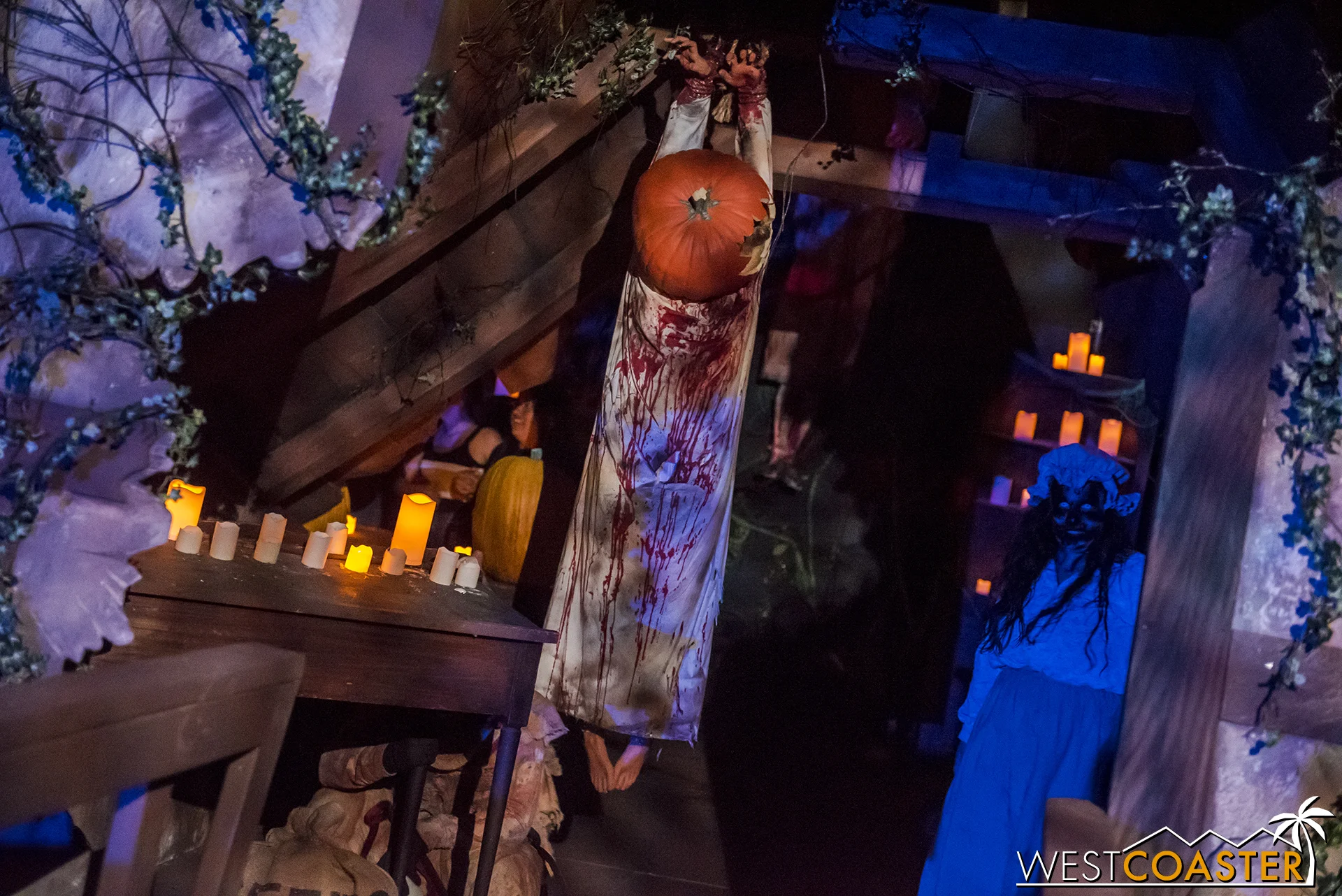 Peter Peter Pumpkin Eater, had a wife but couldn’t keep her, mostly because he’d want to eat her.