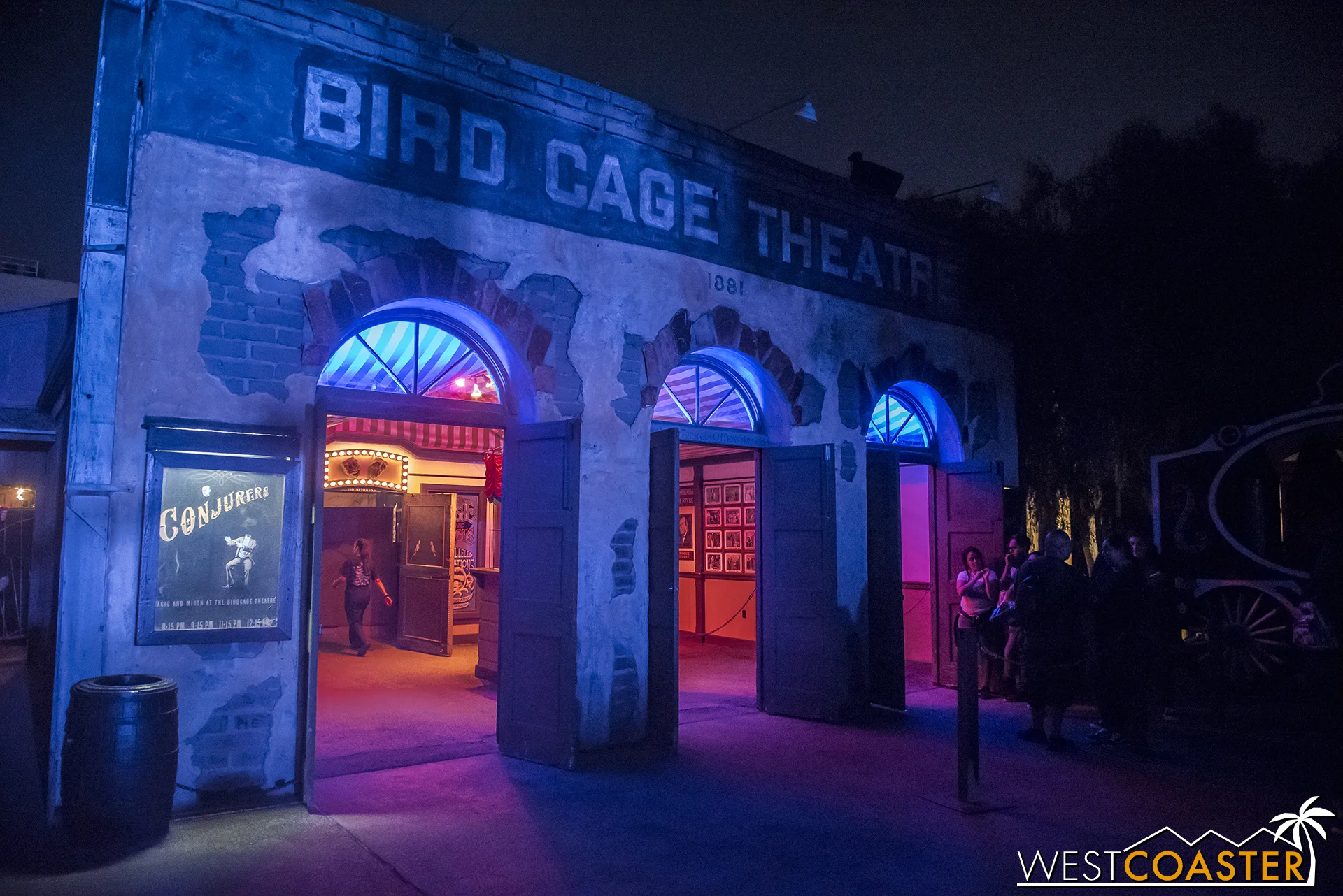 It’s great to have the Bird Cage once again open during Haunt.