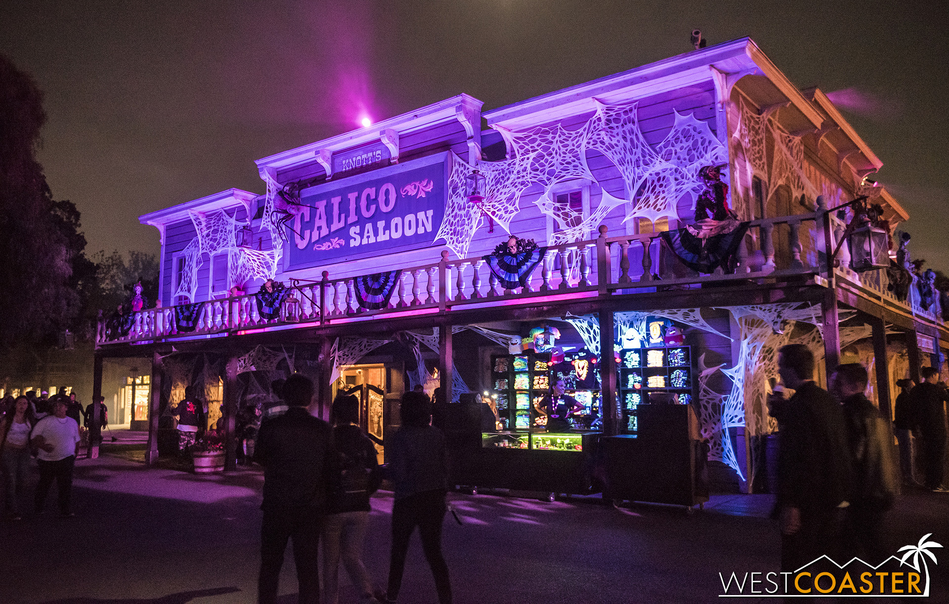  The Calico Saloon gets ghosts guests too. 