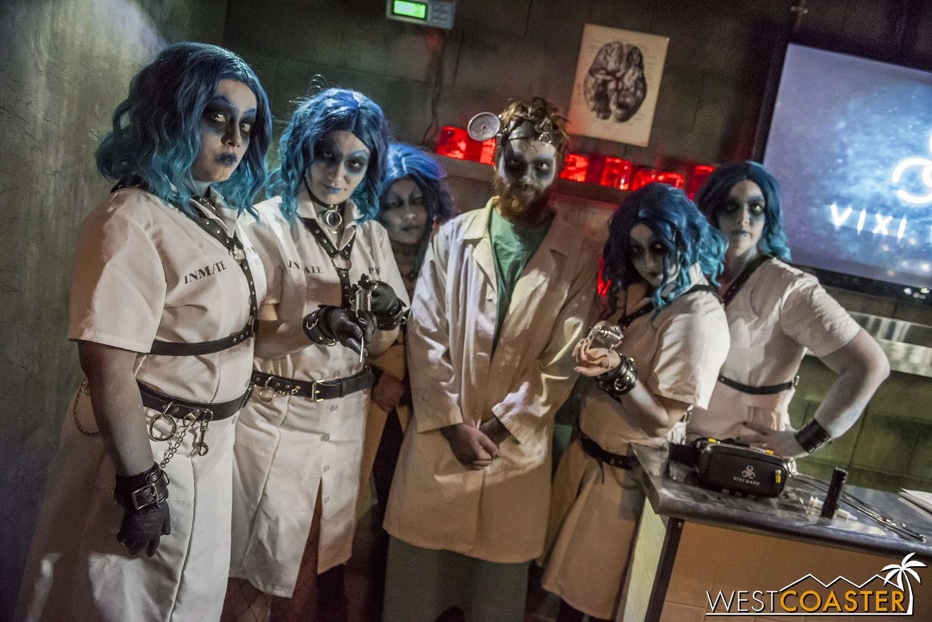 The doctor and the nurses will help guests get very uncomfortable in the Vixi Ward.
