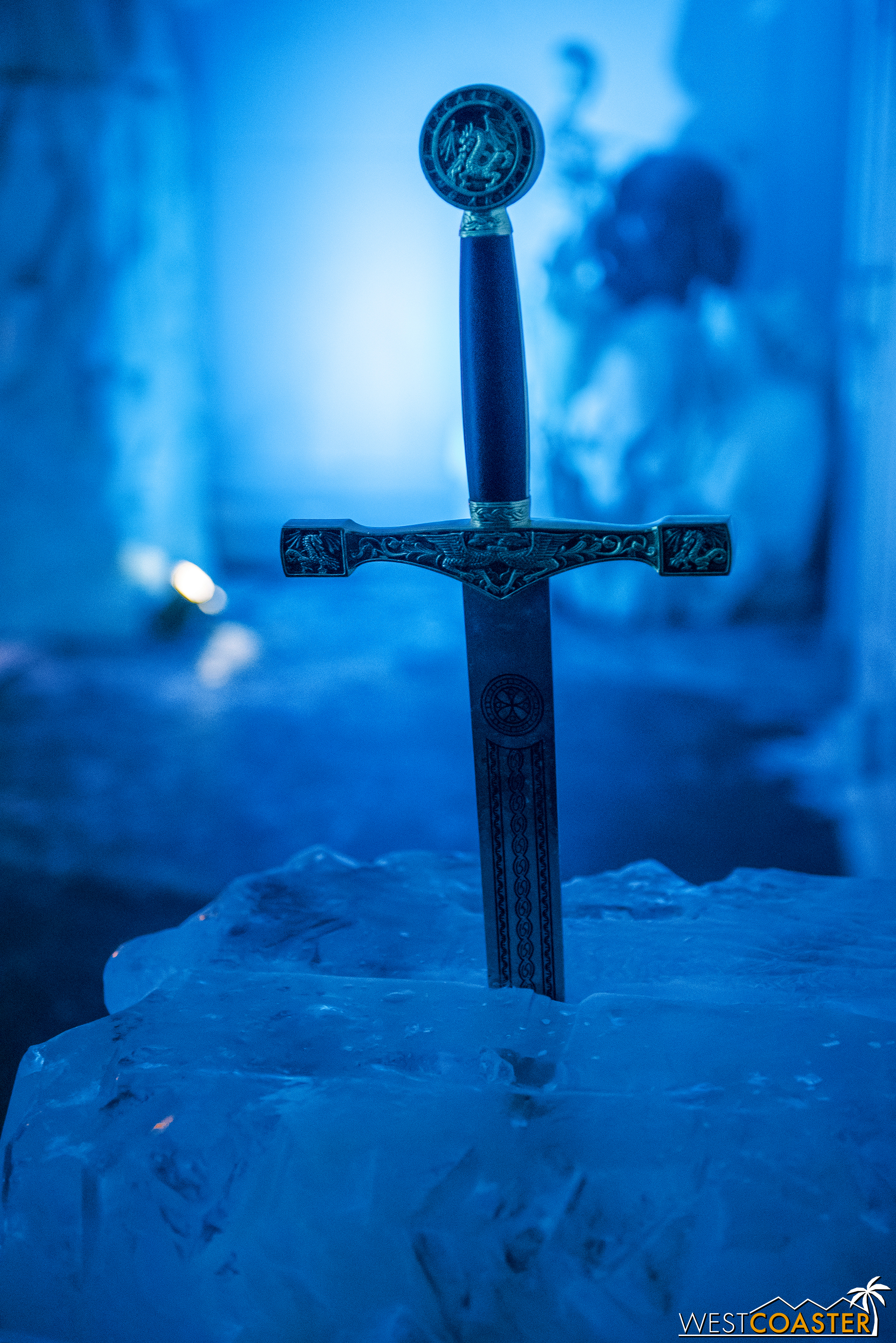  The sword in the ice stone. 