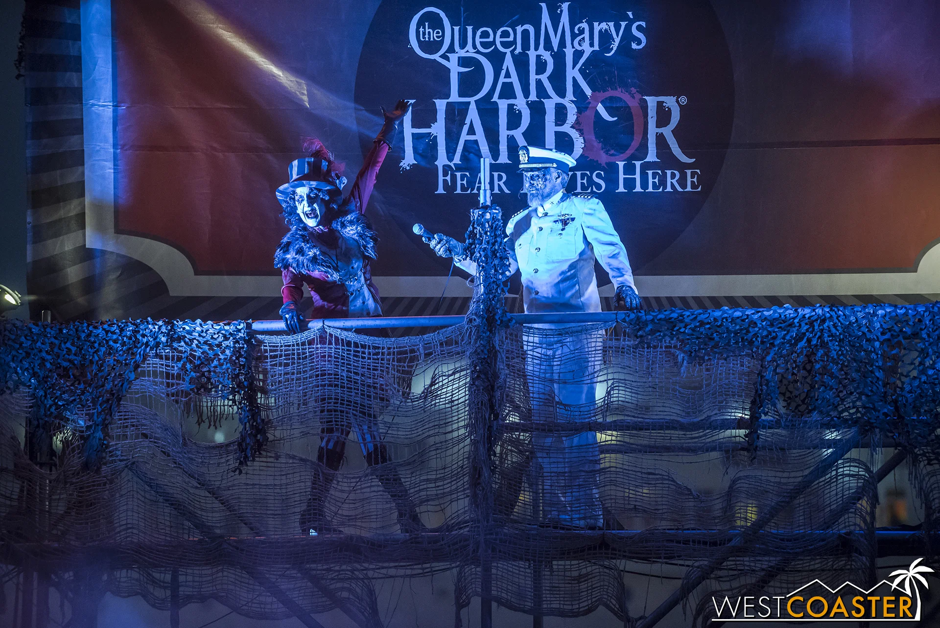 He is naturally interrupted/joined by the Ringmaster.