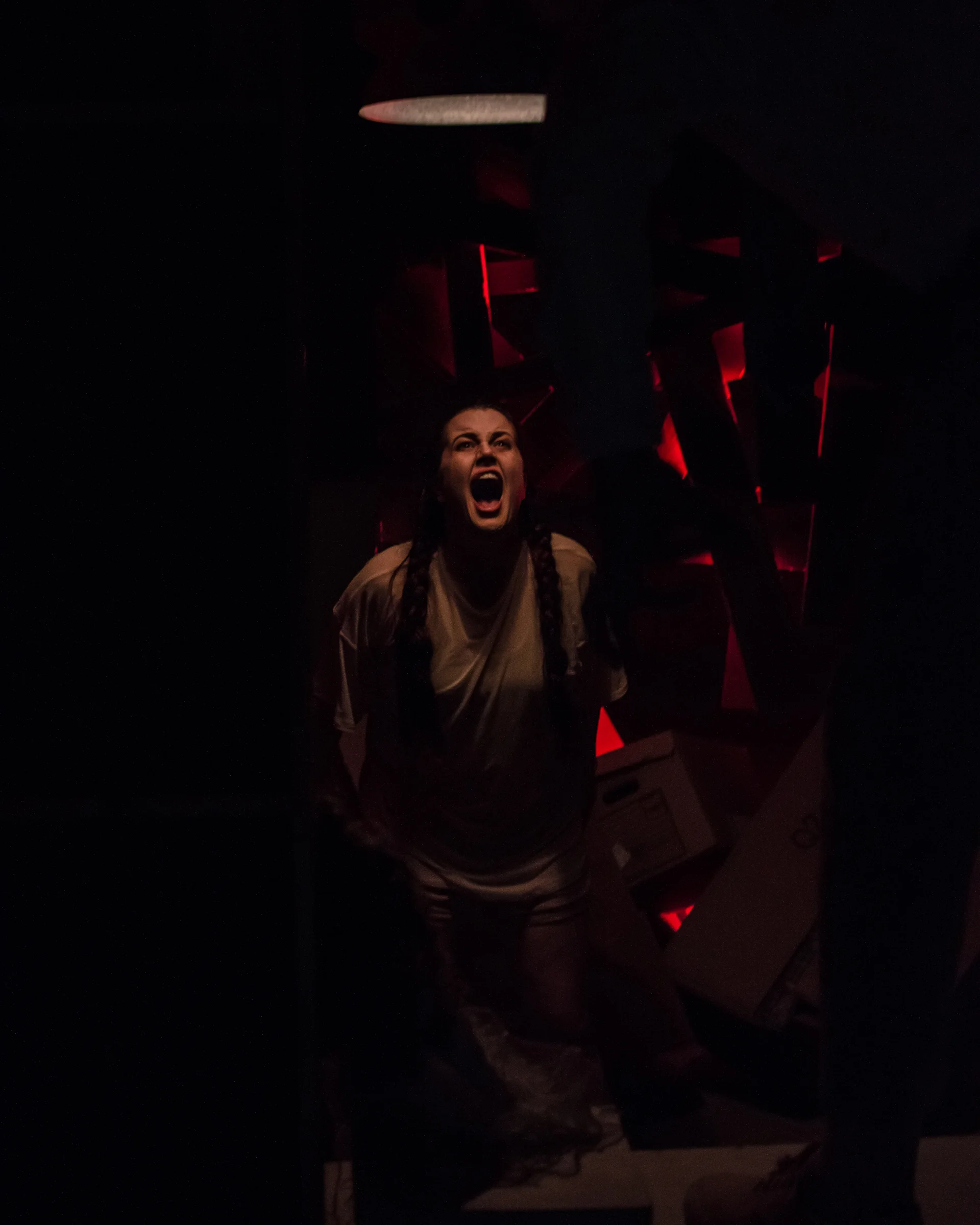Enter the Crawl Space… Photo by Hatbox Photography and courtesy of Just Fix It Productions.