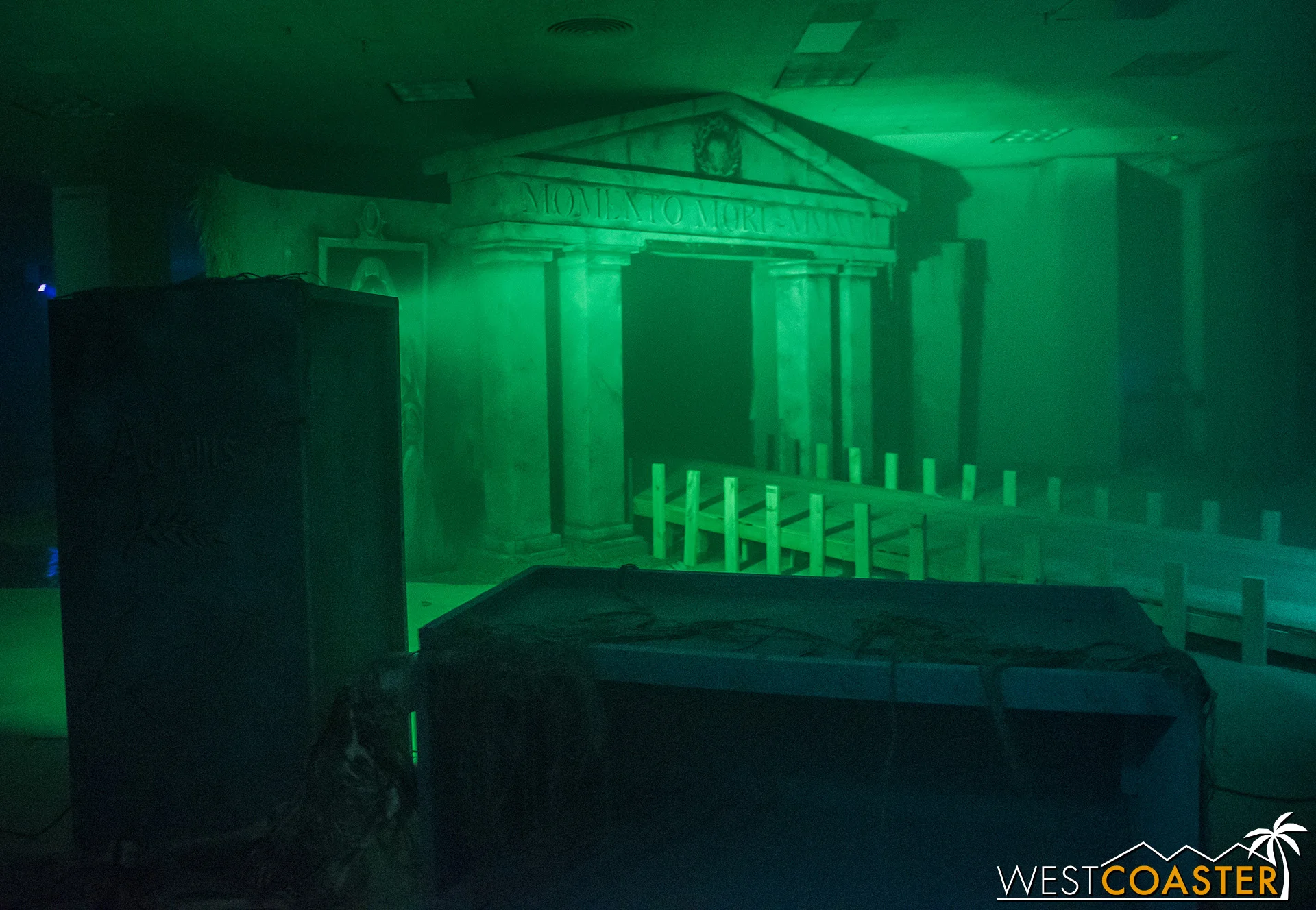 At some point, guests pass through a portal and into the domain of the Boogeyman.