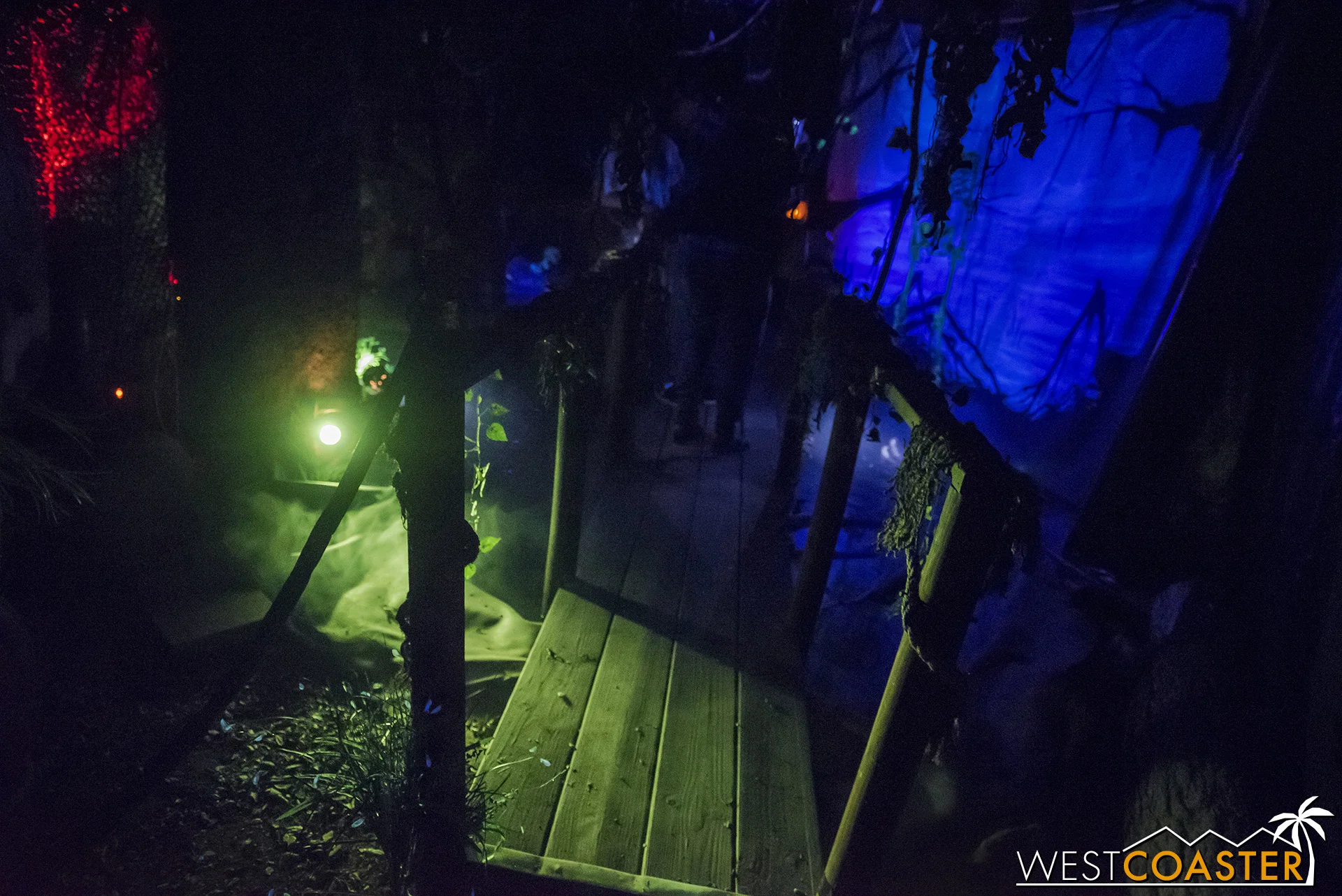 If guests are brave, they’ll trek through the swamp.