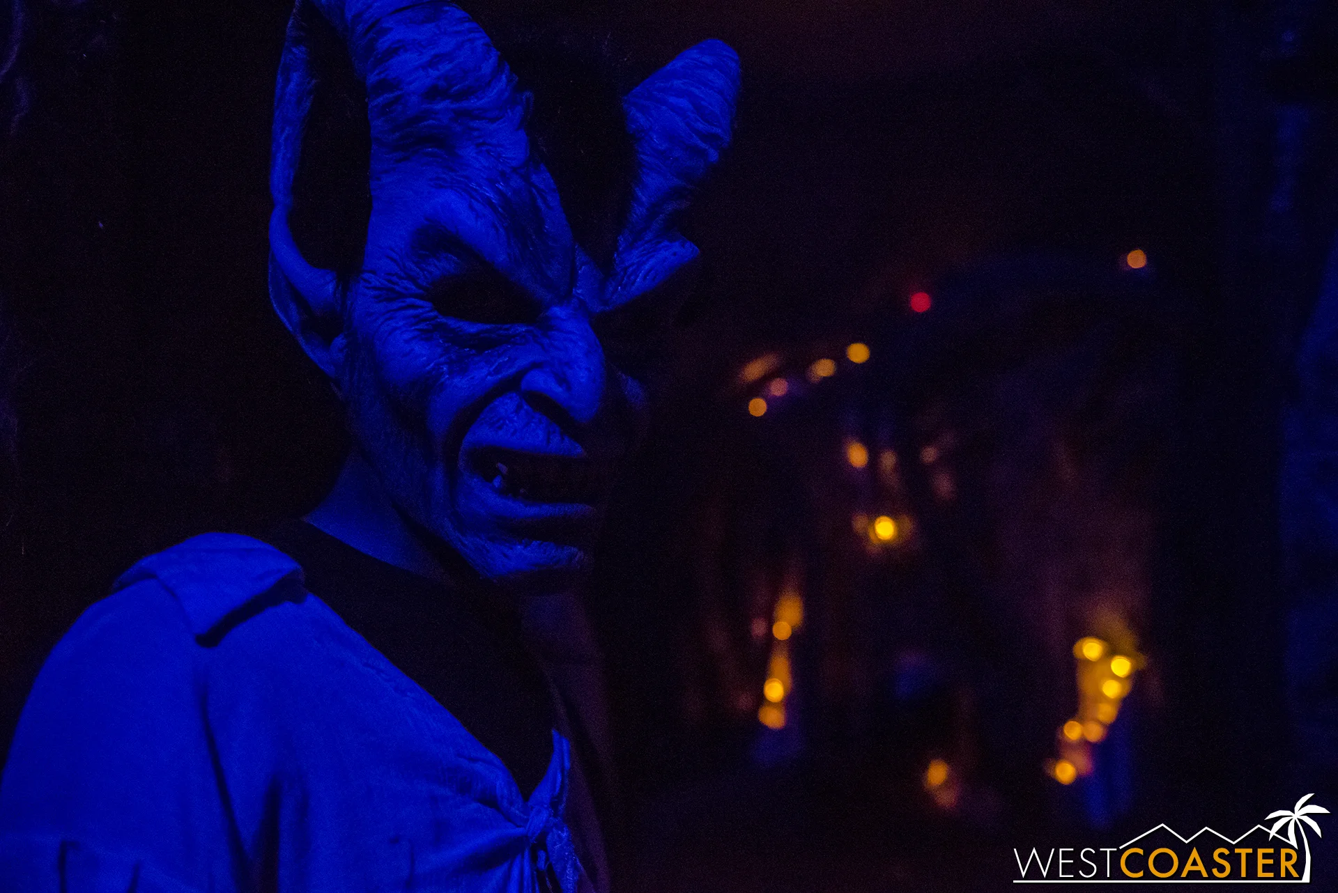 The Dark Realm gets darker as guests head indoors.