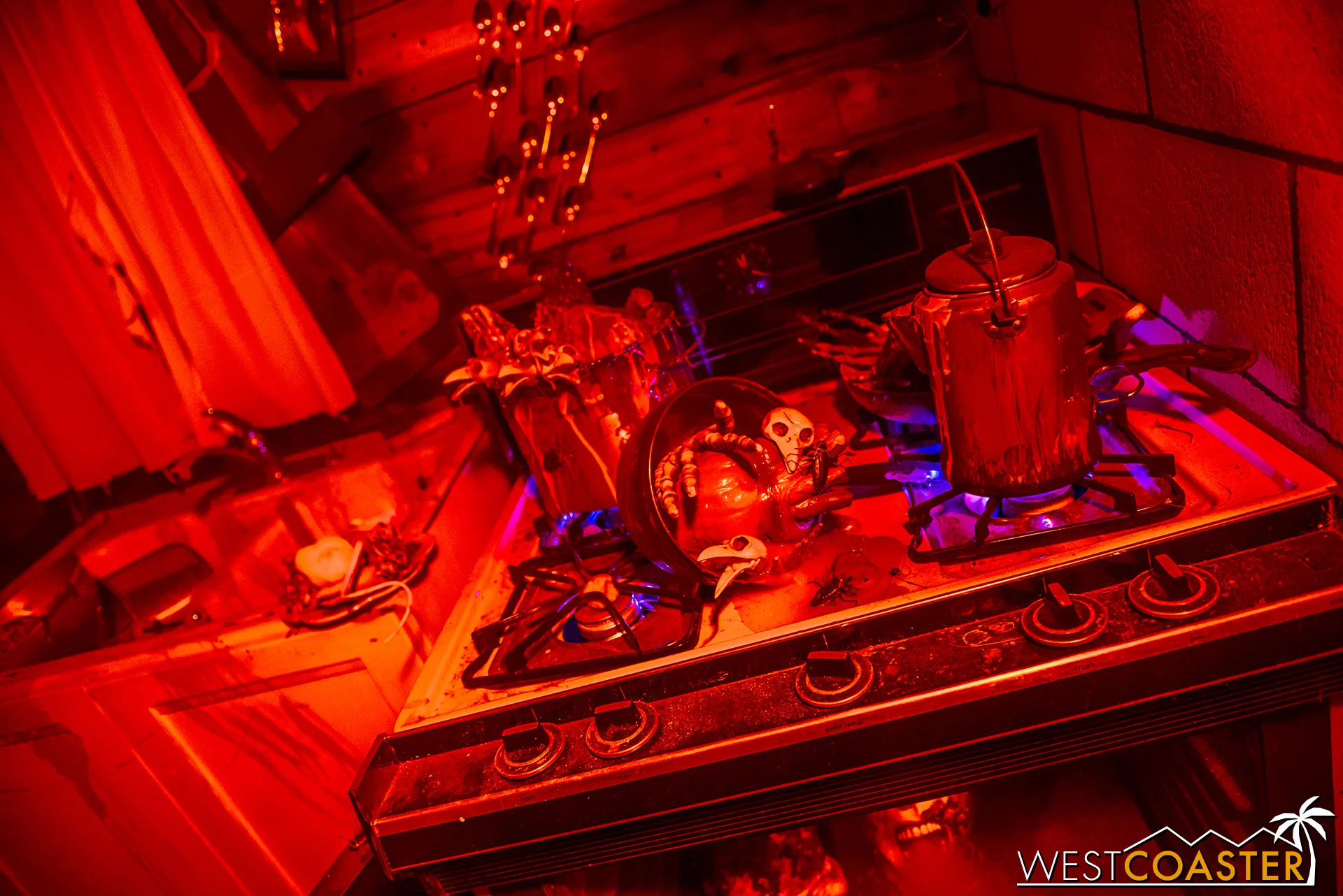 Just a small detail, but the way the stove was lit and portrayed was really cool.