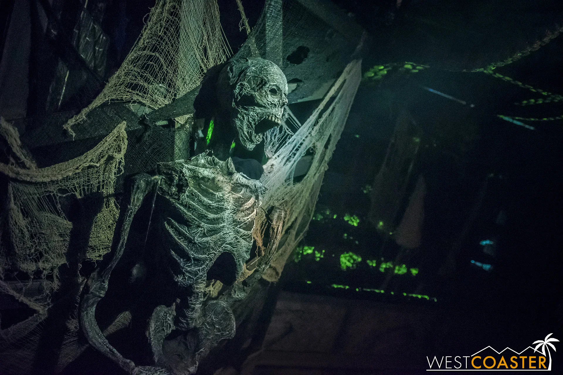 An old treasure seeker’s remains can be found in The Pirates Cave.