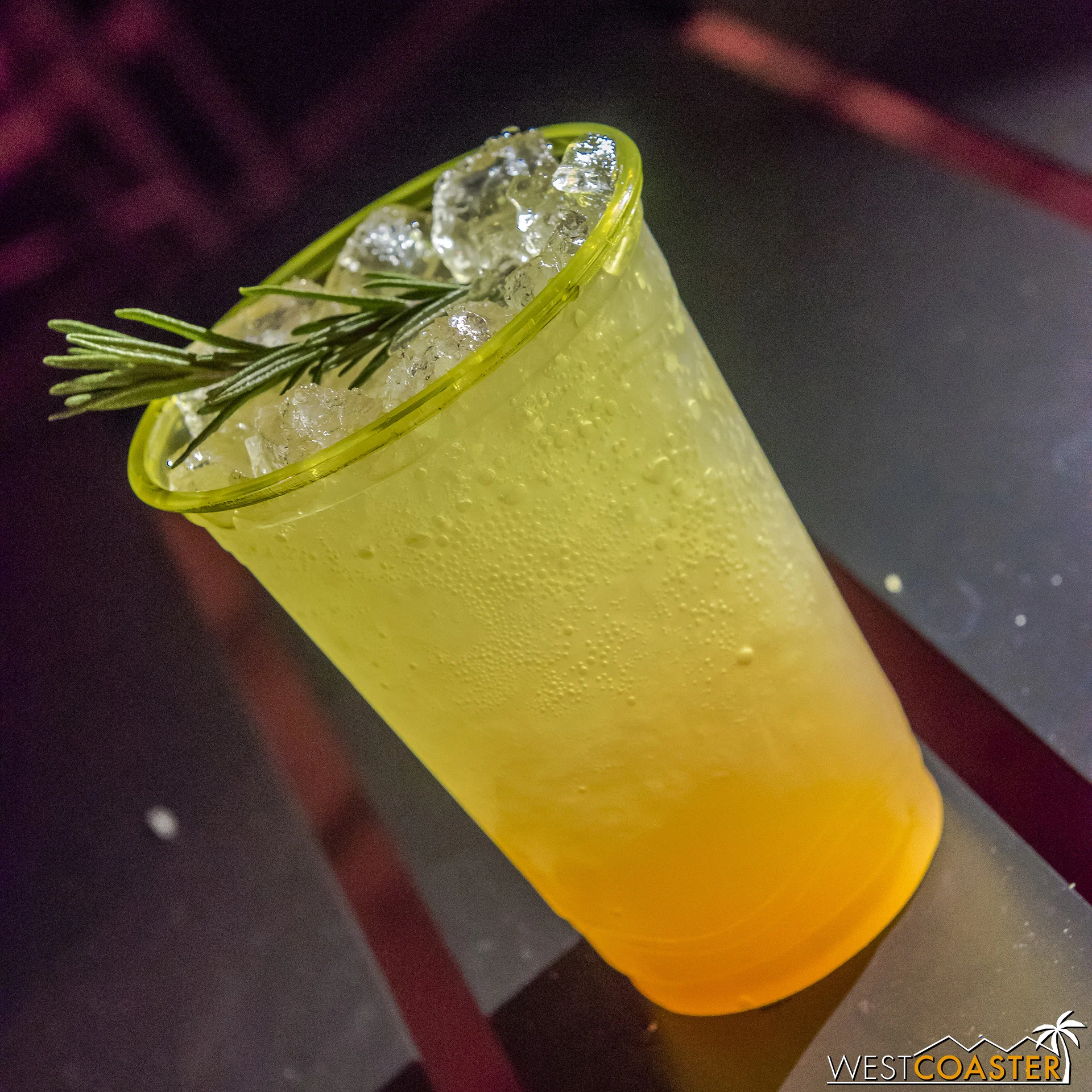 For refreshing adult beverages, it’s tough to beat the Blood Orange Ginger Mule with Rosemary Sprig. It’s similar to the Meyer Lemon one from the Food and Wine Festival.