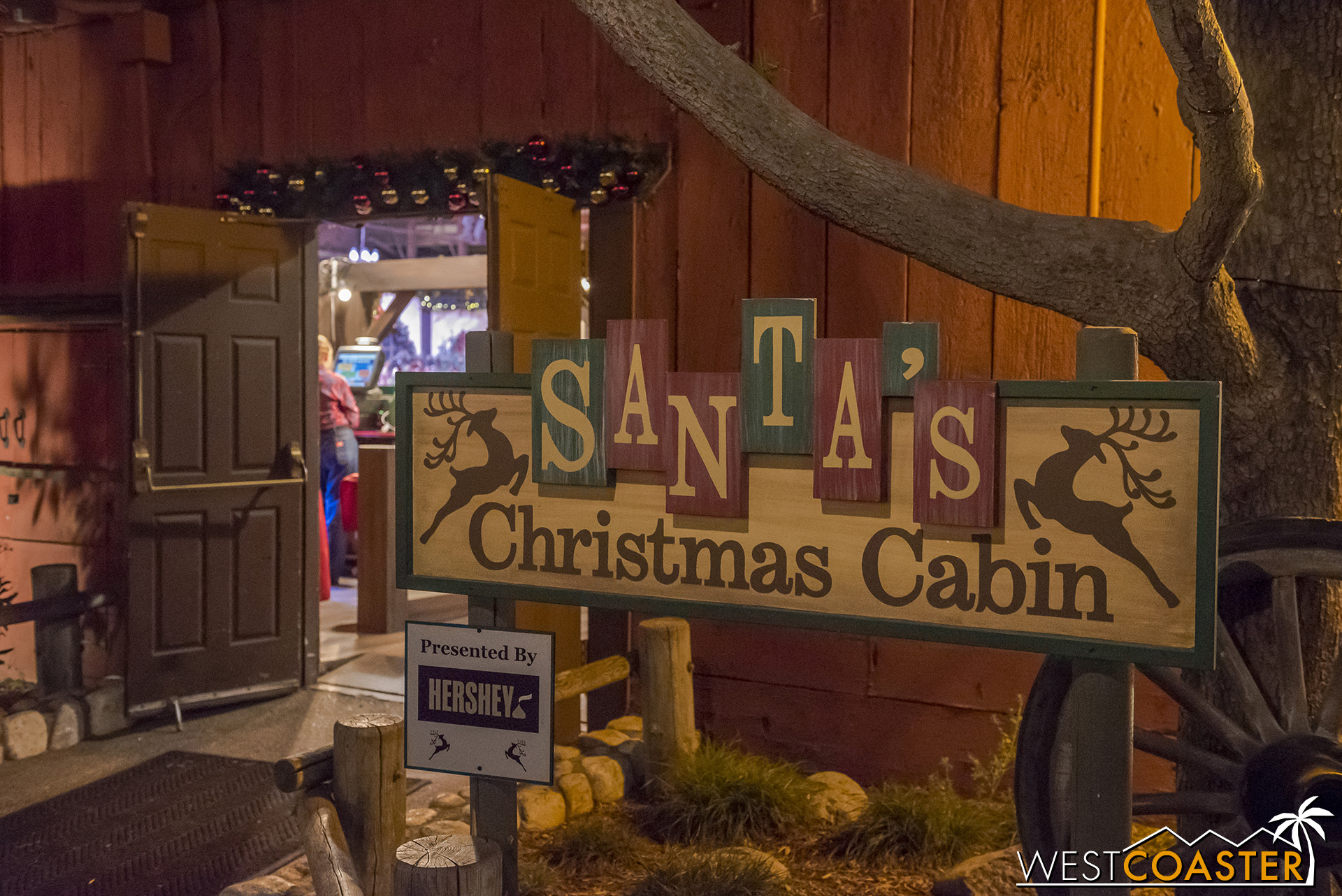 Santa’s Christmas Cabin is back and full of sweets and treats.