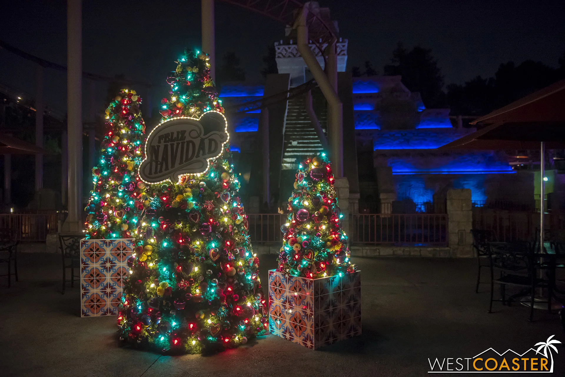 I believe these trees in front of Jaguar are new for this year.