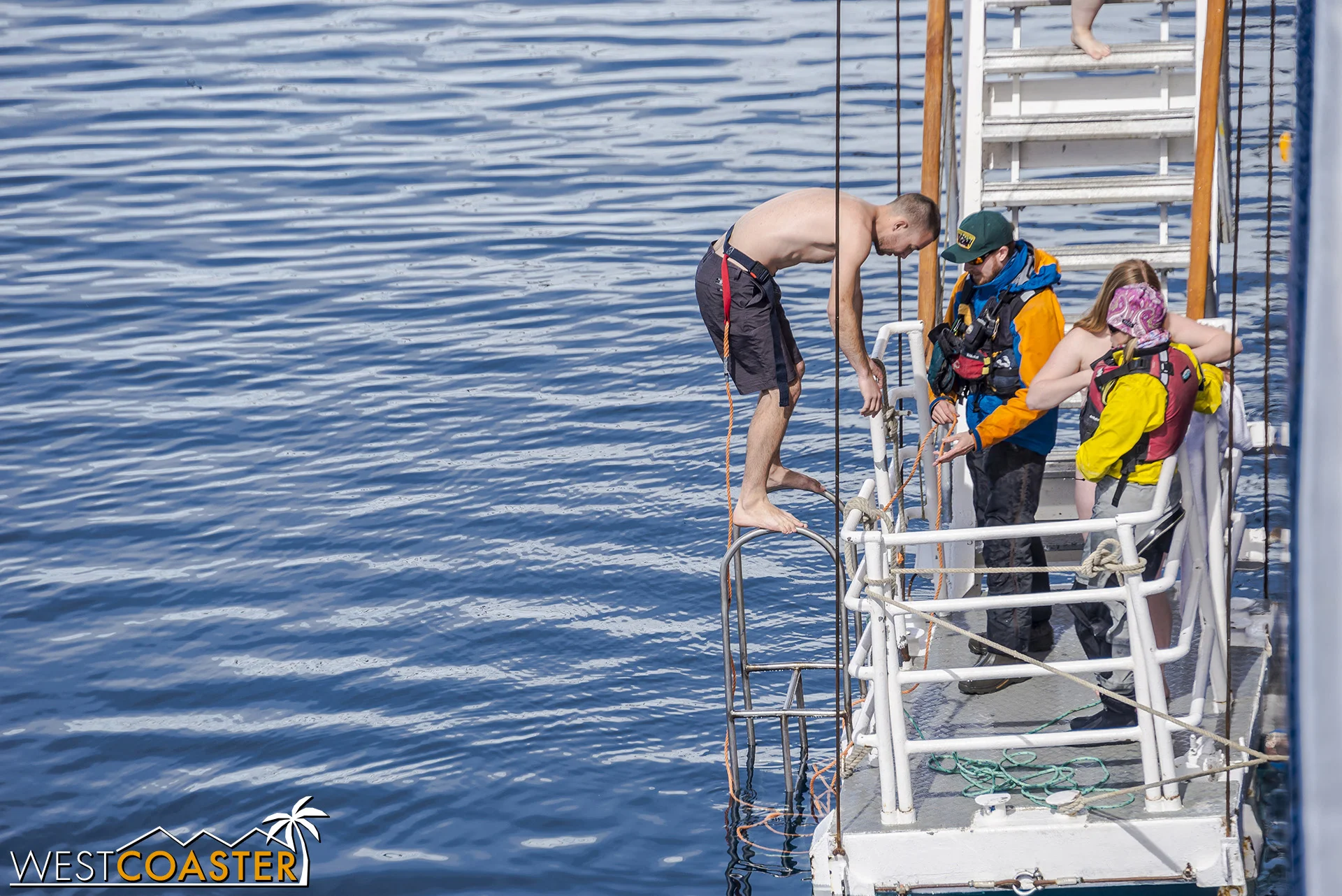 In fact, some add some acrobatics to the process.