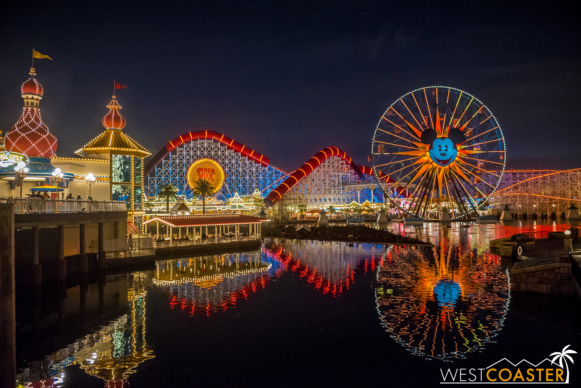  One World of Color platform was up last Friday when I stopped by. 