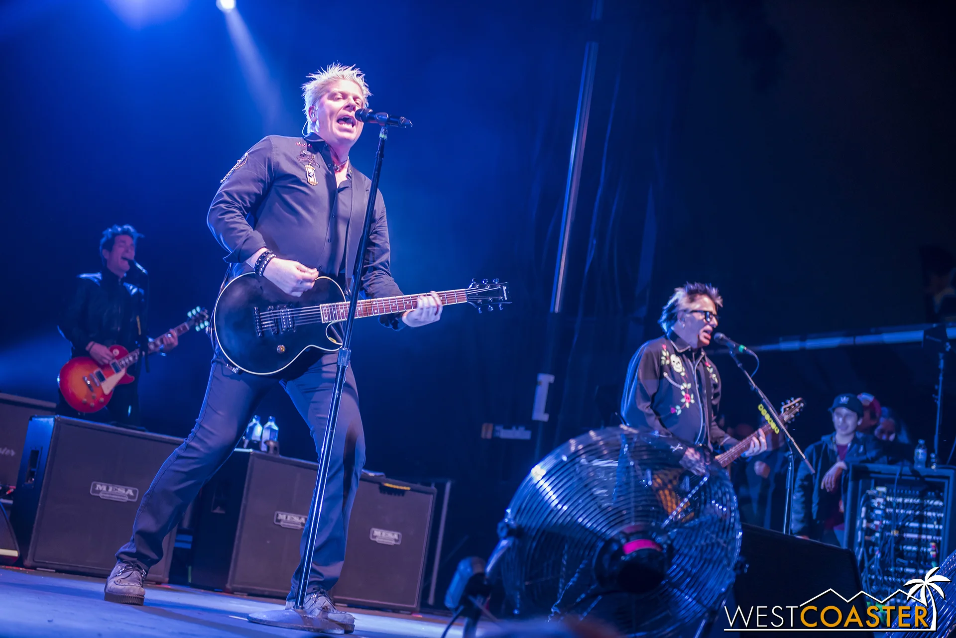 The Offspring will cap off the weekend again.