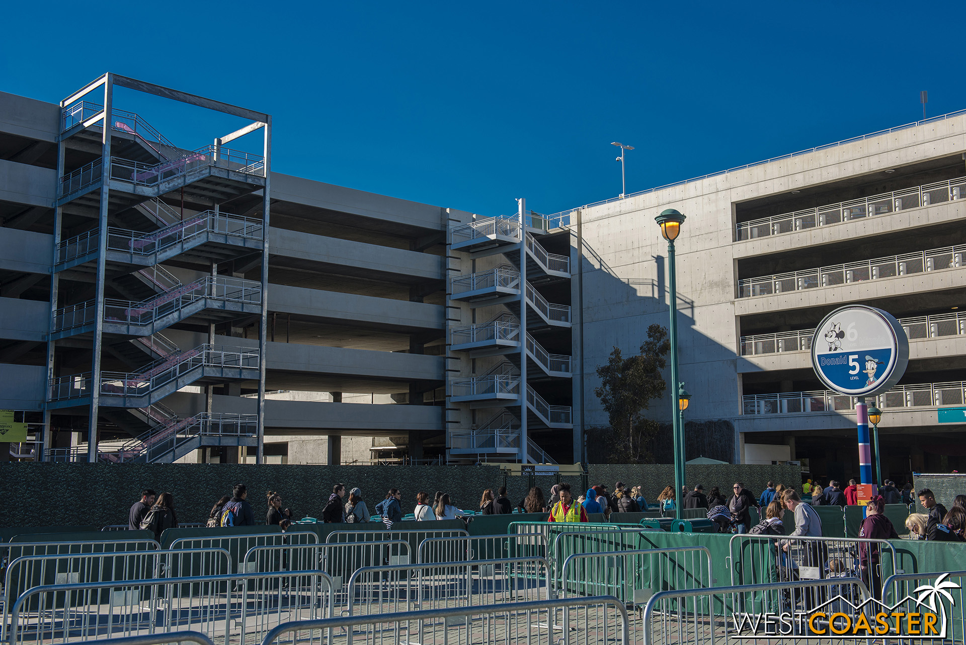  It’s starting to look more and more like a part of the complex.  They’ll need to paint those new stairs, though. 