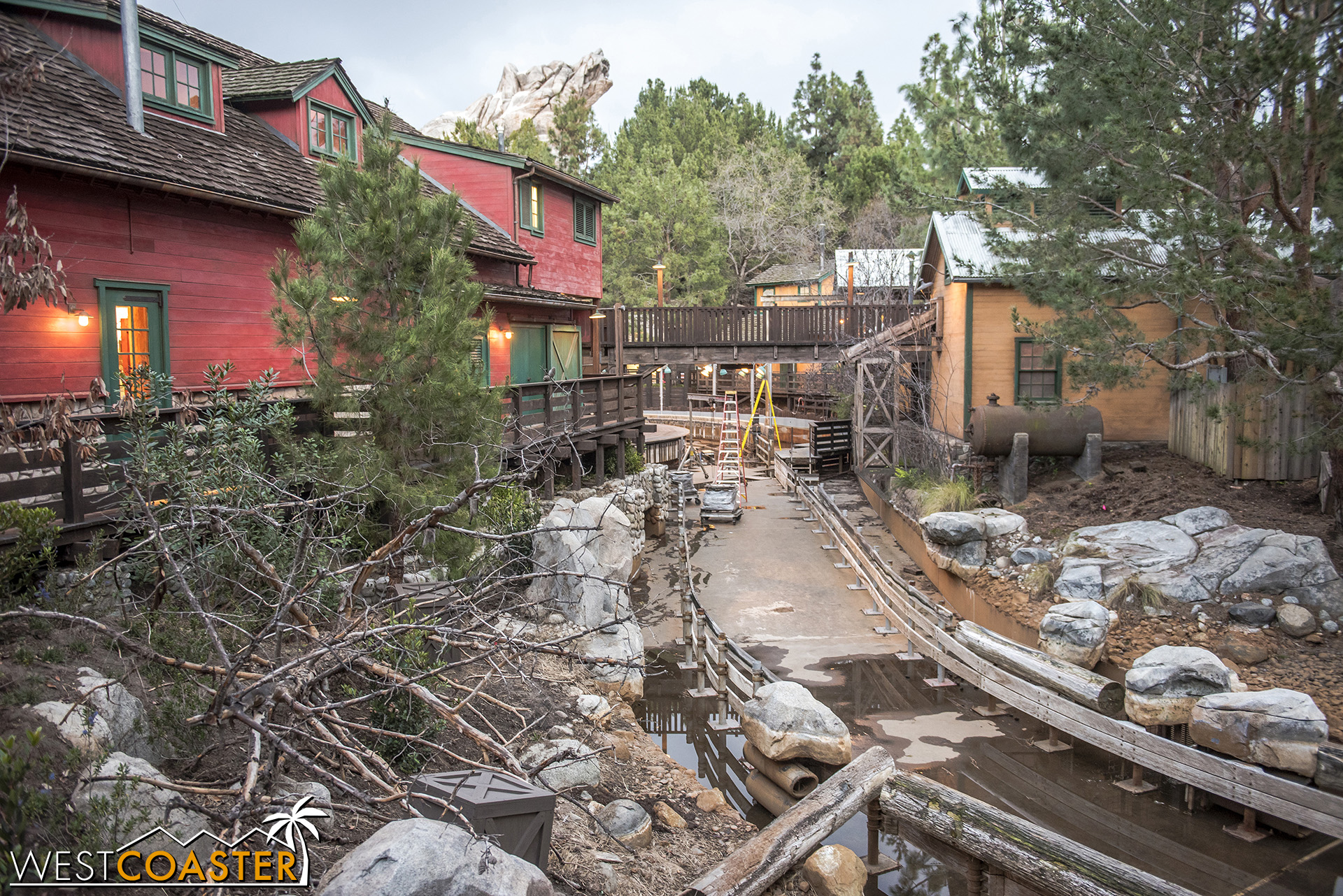  Grizzly River Run is still down for this apparently more extensive refurb. 