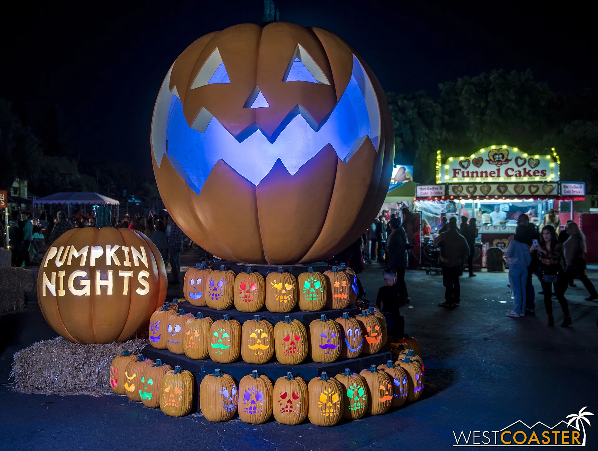 A photo op almost instantly greets guests entering the main “midway” of the event.