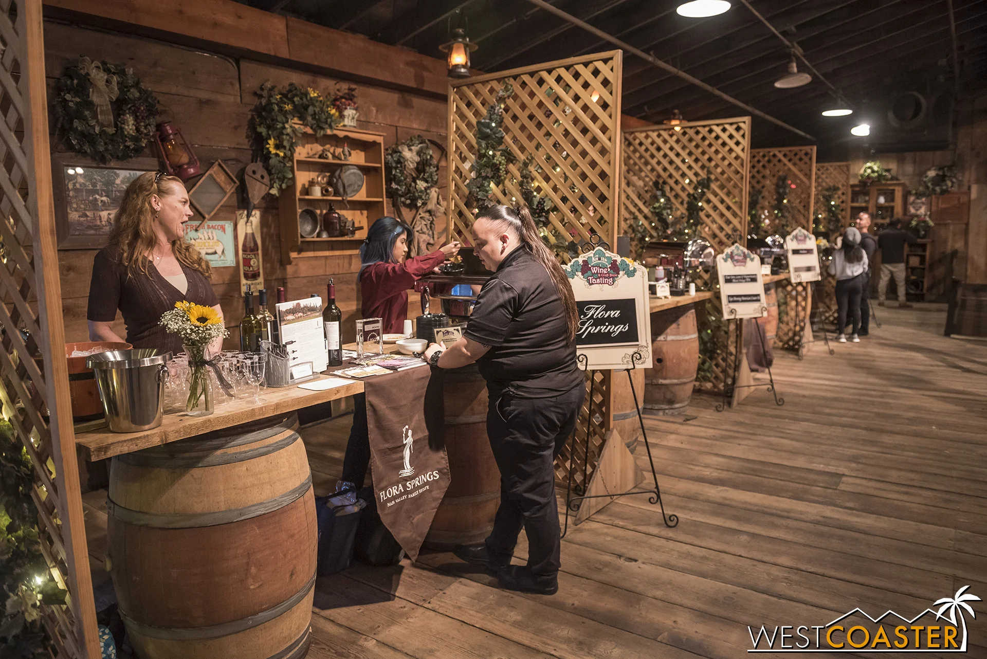 Last night, these booths played double duty and also offered some of the specialty foods to be featured in this year’s Boysenberry Festival!