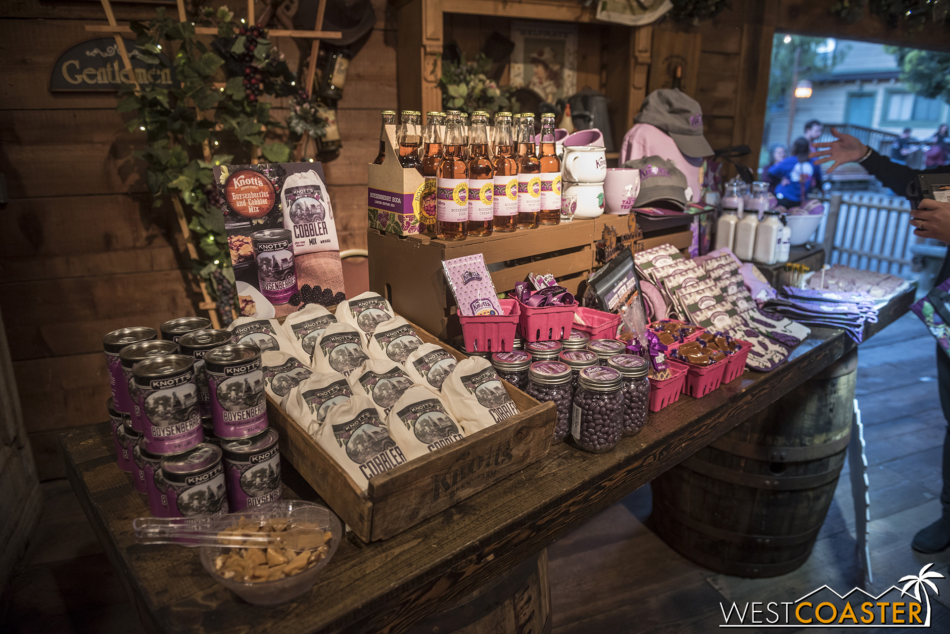  Want to take home something boysenberry for later consumption?  Knott’s has you covered! 