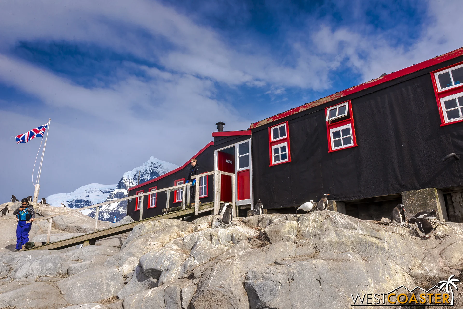 The museum at Port Lockroy.
